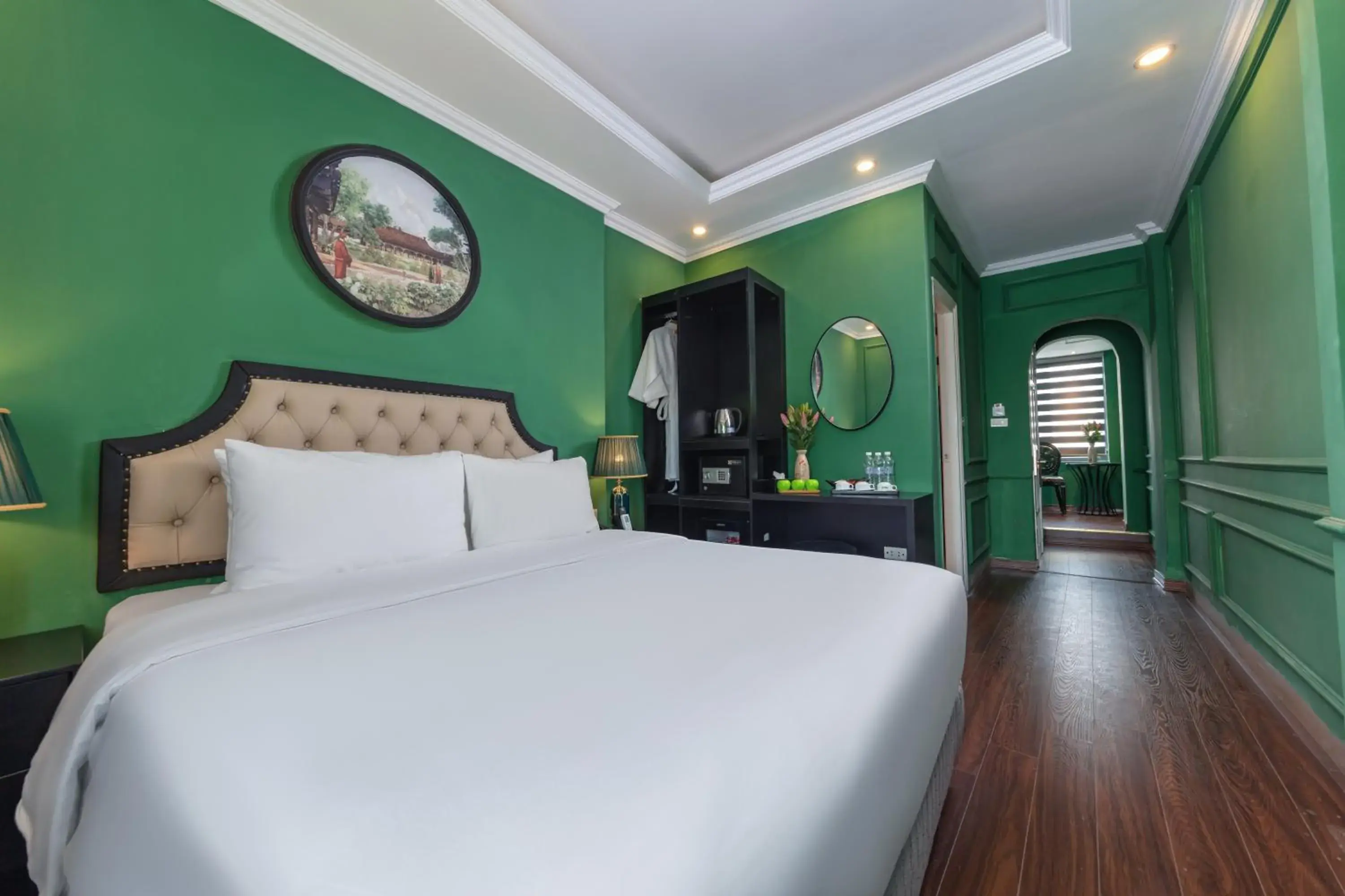 Triple Room with City View in Madelise Adora Hotel & Travel Triple Room with City View in Madelise Adora Hotel & Travel