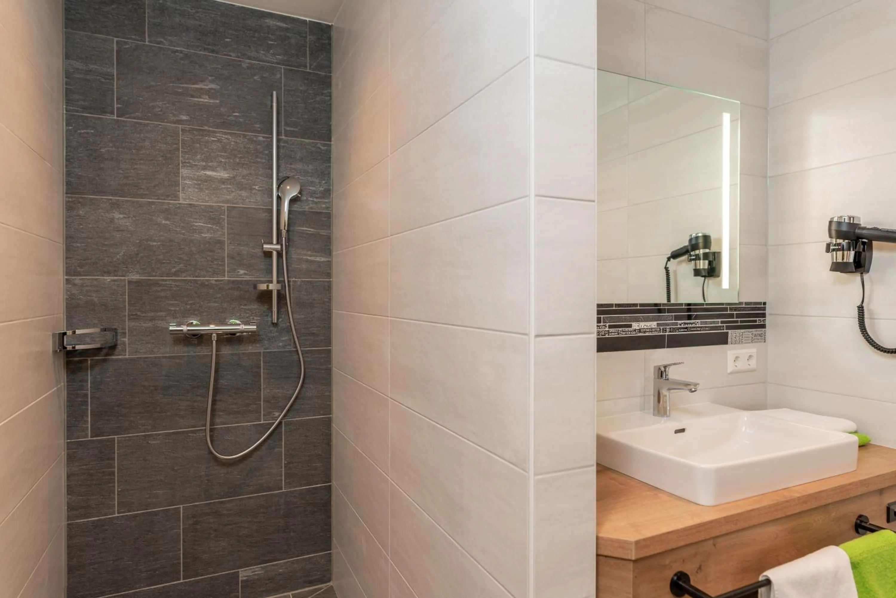 Bathroom in Hotel Moser