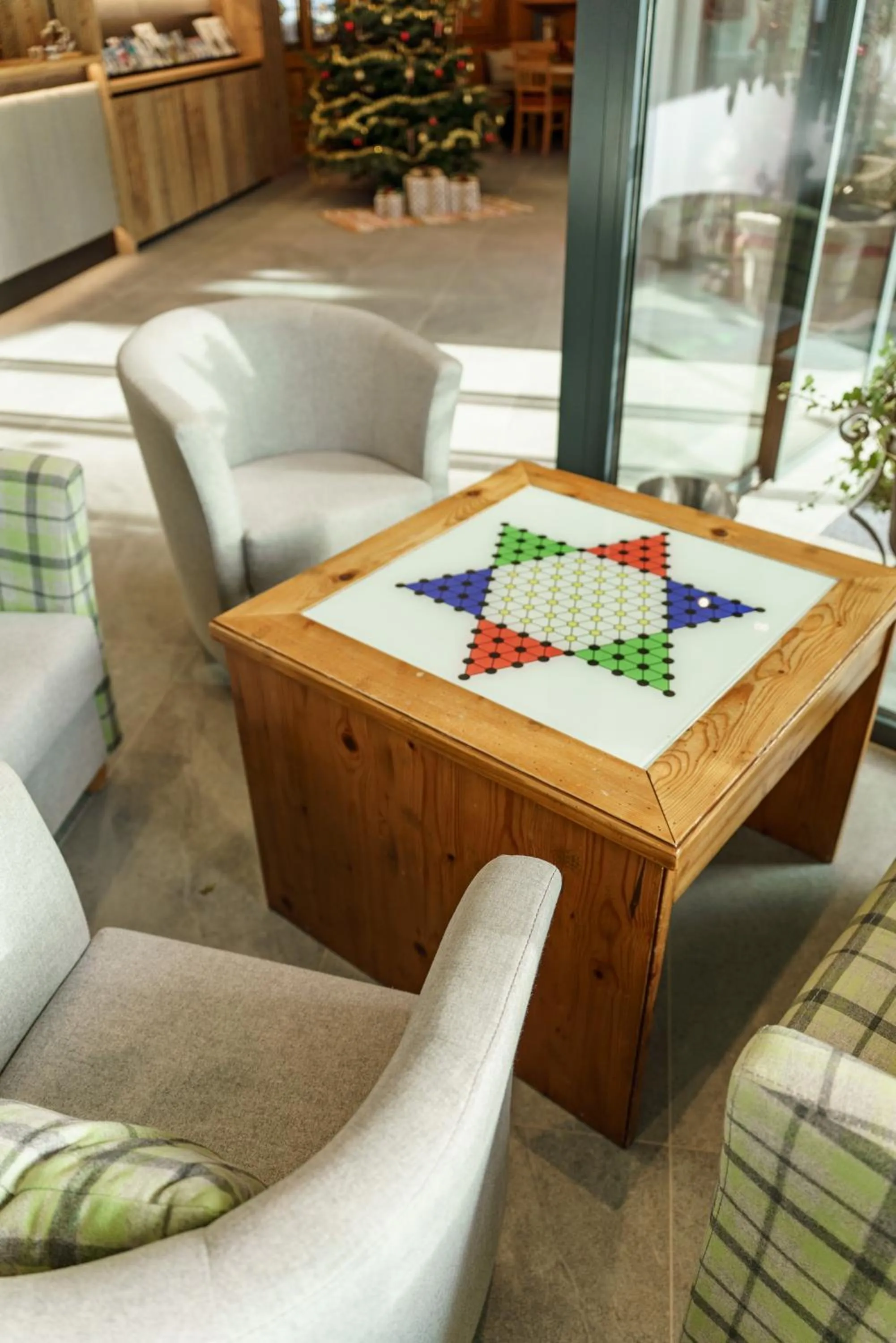 Lobby or reception in Hotel Moser