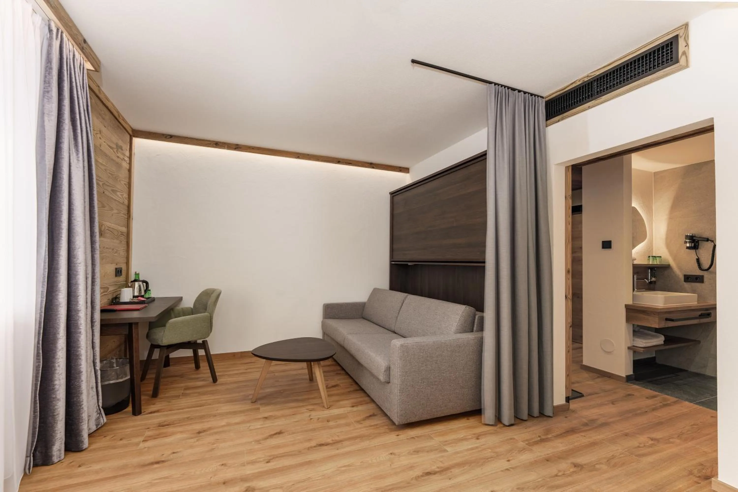 Seating area in Hotel Moser