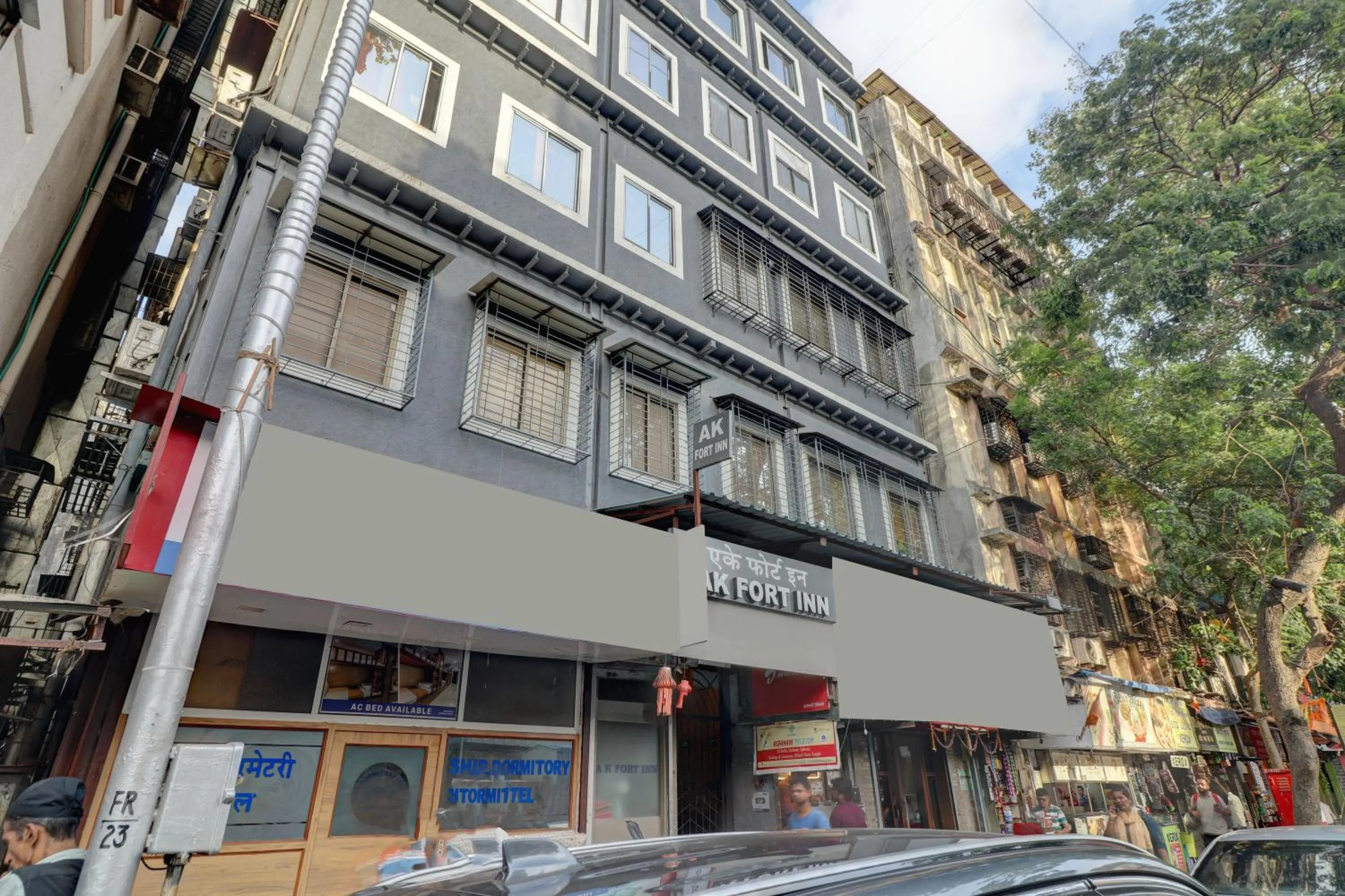 Facade/entrance in Hotel A K Fort Inn