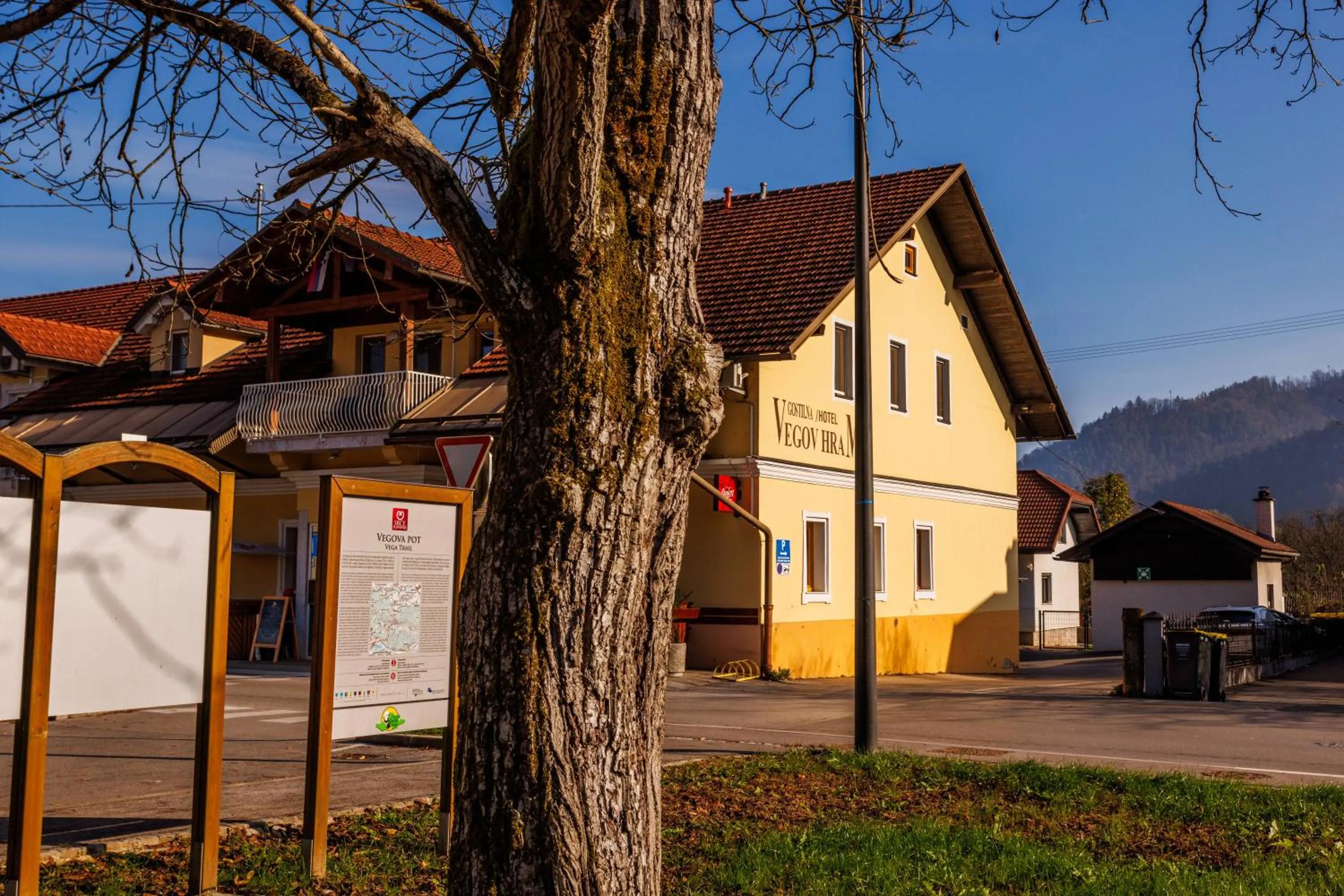 Property building in Hotel Vegov Hram