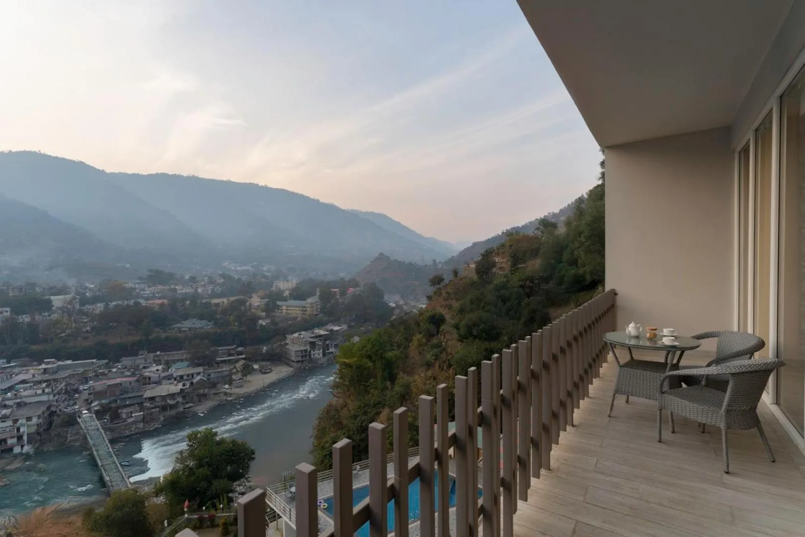 Balcony/Terrace in SPT Clarks Inn Suite, Mandi