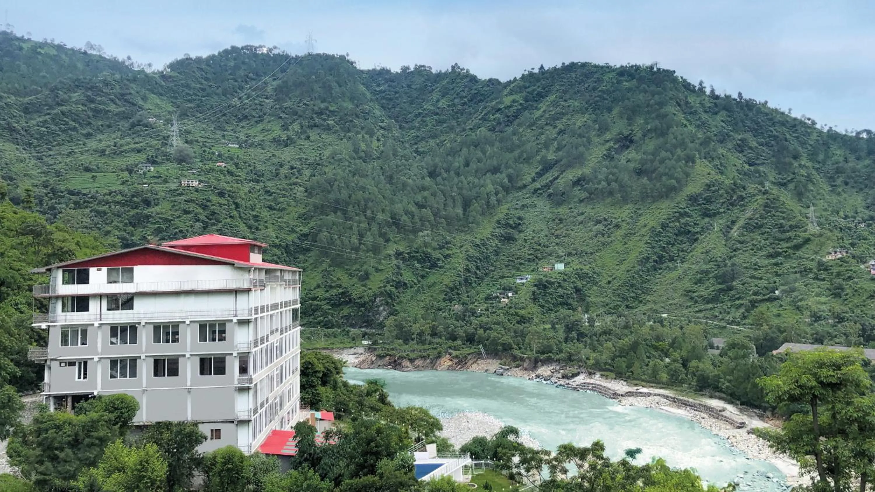 Property building in SPT Clarks Inn Suite, Mandi