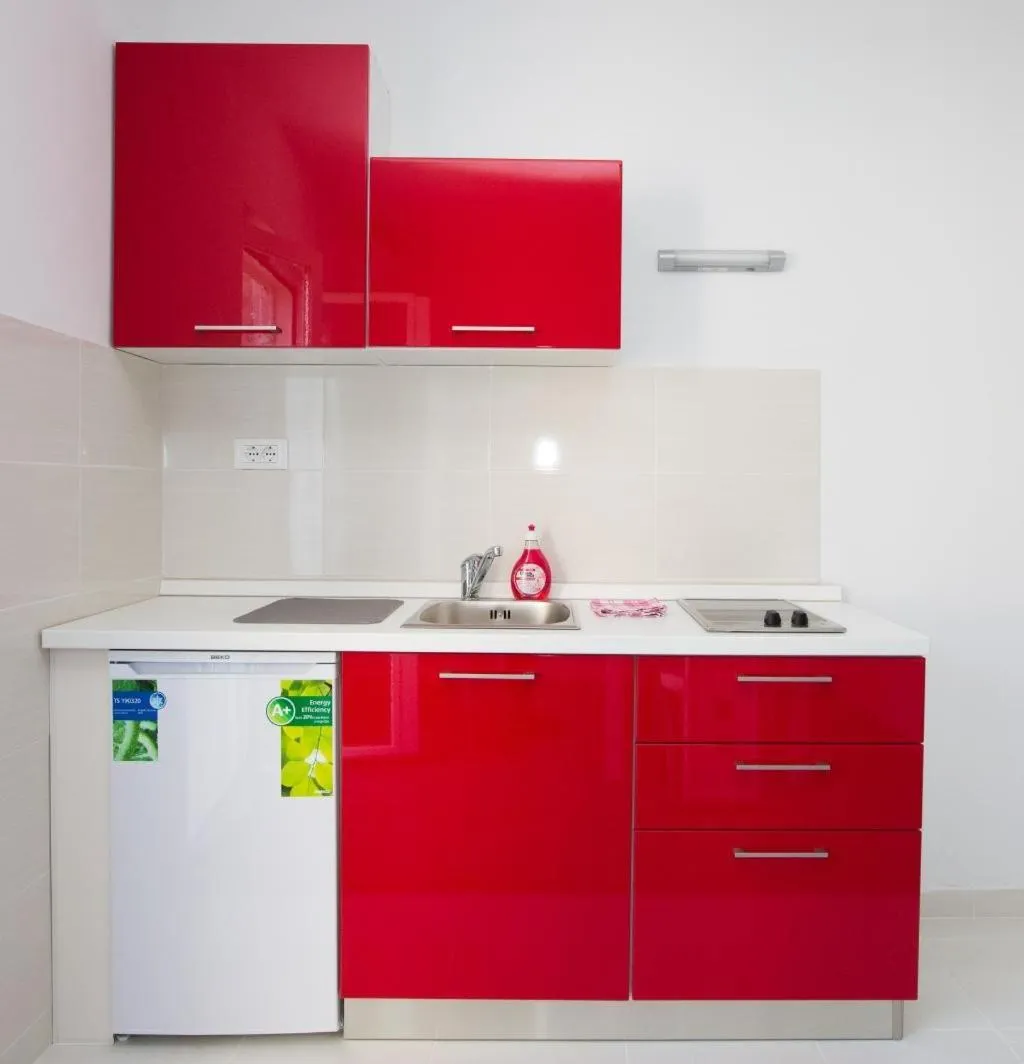 Kitchen or kitchenette in Apartments Villa Roza