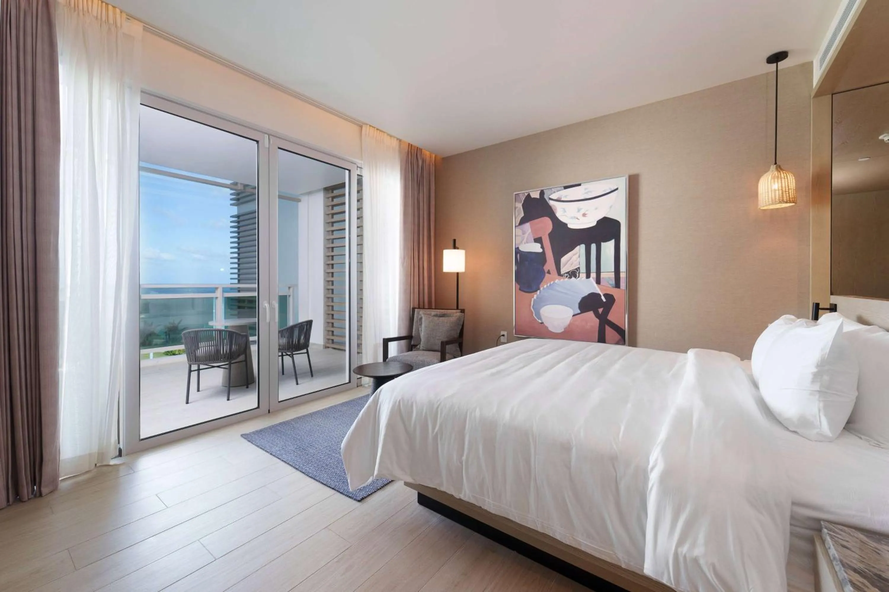 Photo of the whole room, Bed in Wyndham Grand Barbados Sam Lords Castle All Inclusive Resort