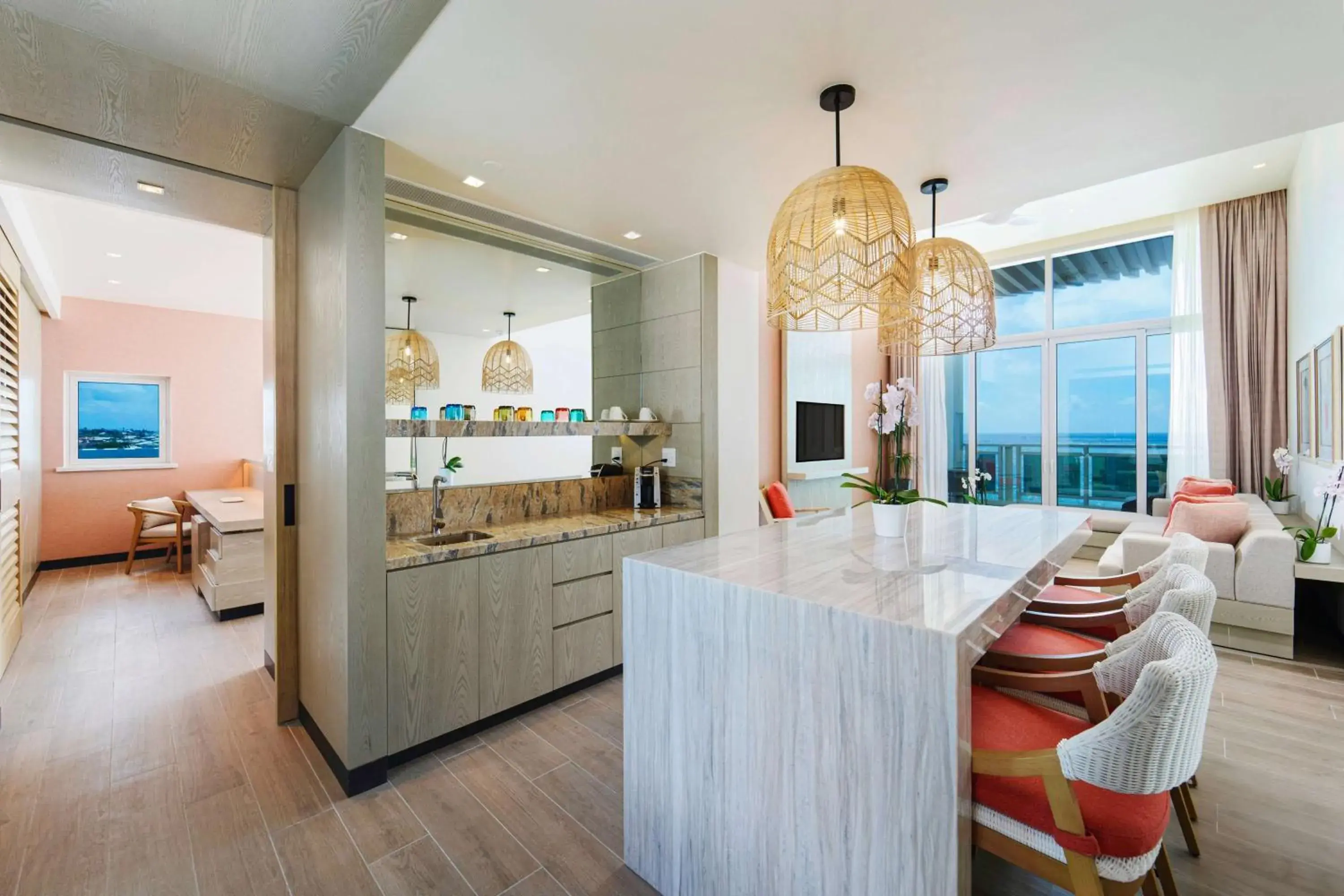 Terra One-Bedroom Suite with Two Balconies - single occupancy in Wyndham Grand Barbados Sam Lords Castle All Inclusive Resort Terra One-Bedroom Suite with Two Balconies - single occupancy in Wyndham Grand Barbados Sam Lords Castle All Inclusive Resort