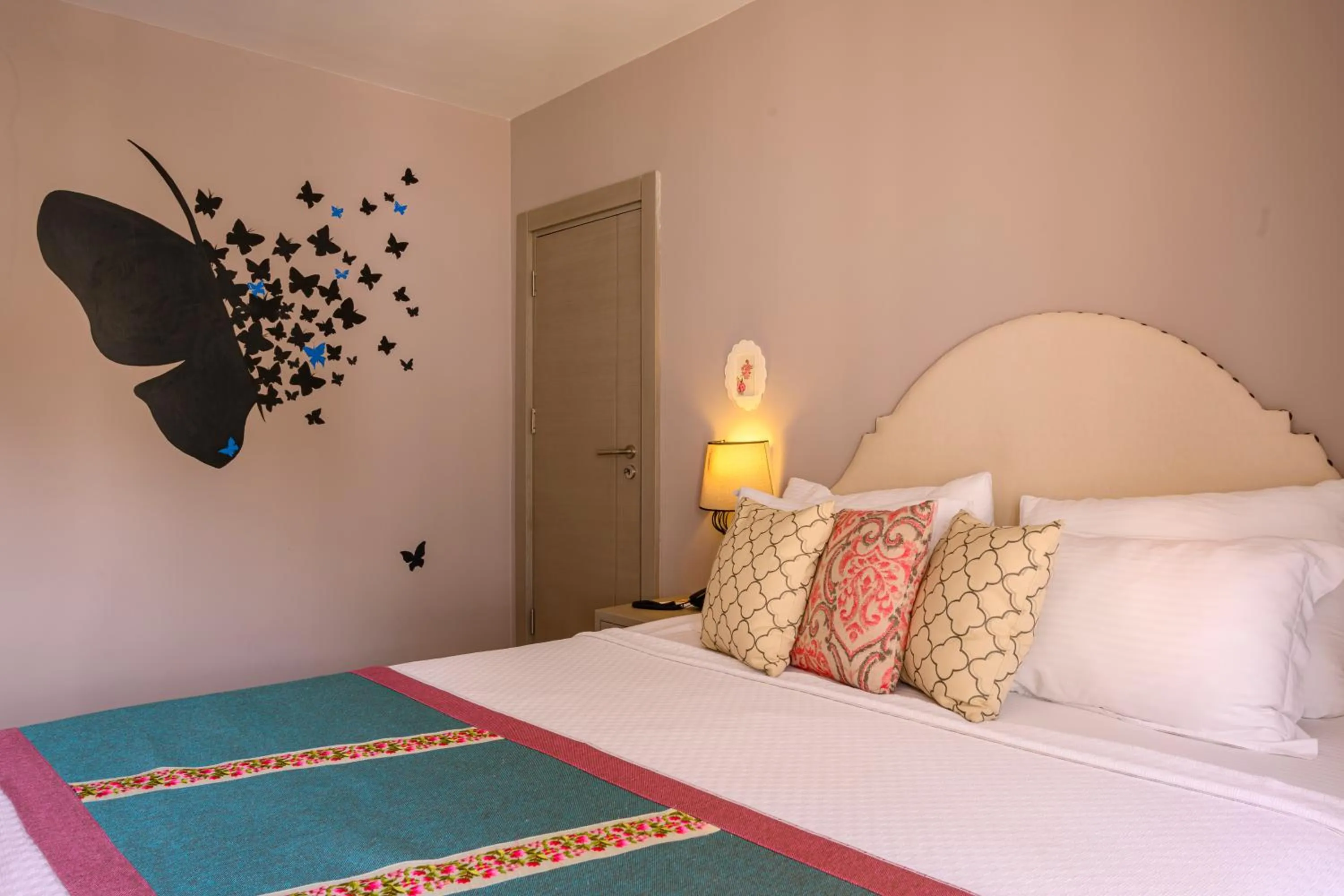 Bed in Villa Rustica Hotel