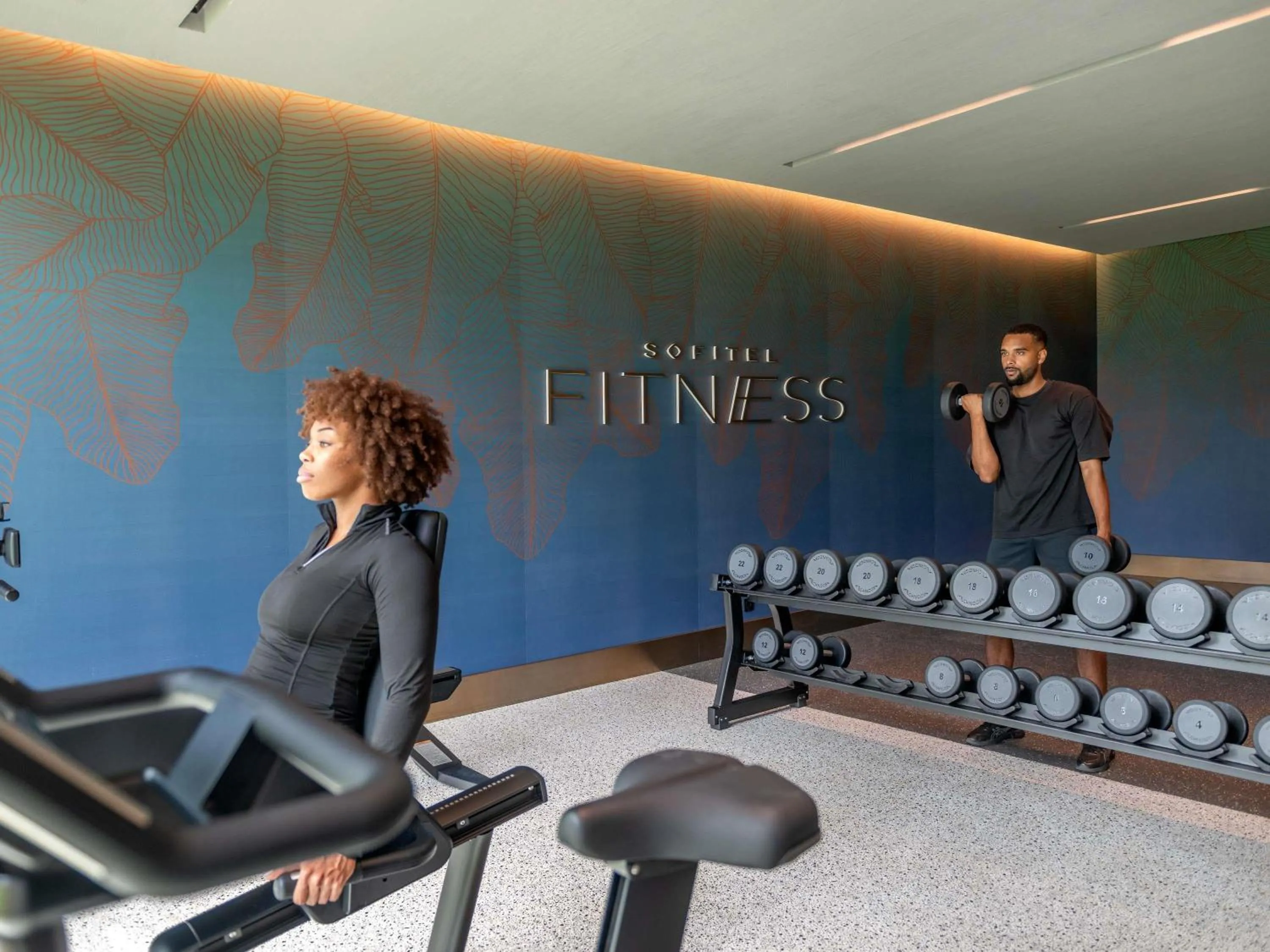Fitness centre/facilities in Sofitel Cotonou Marina Hotel & Spa