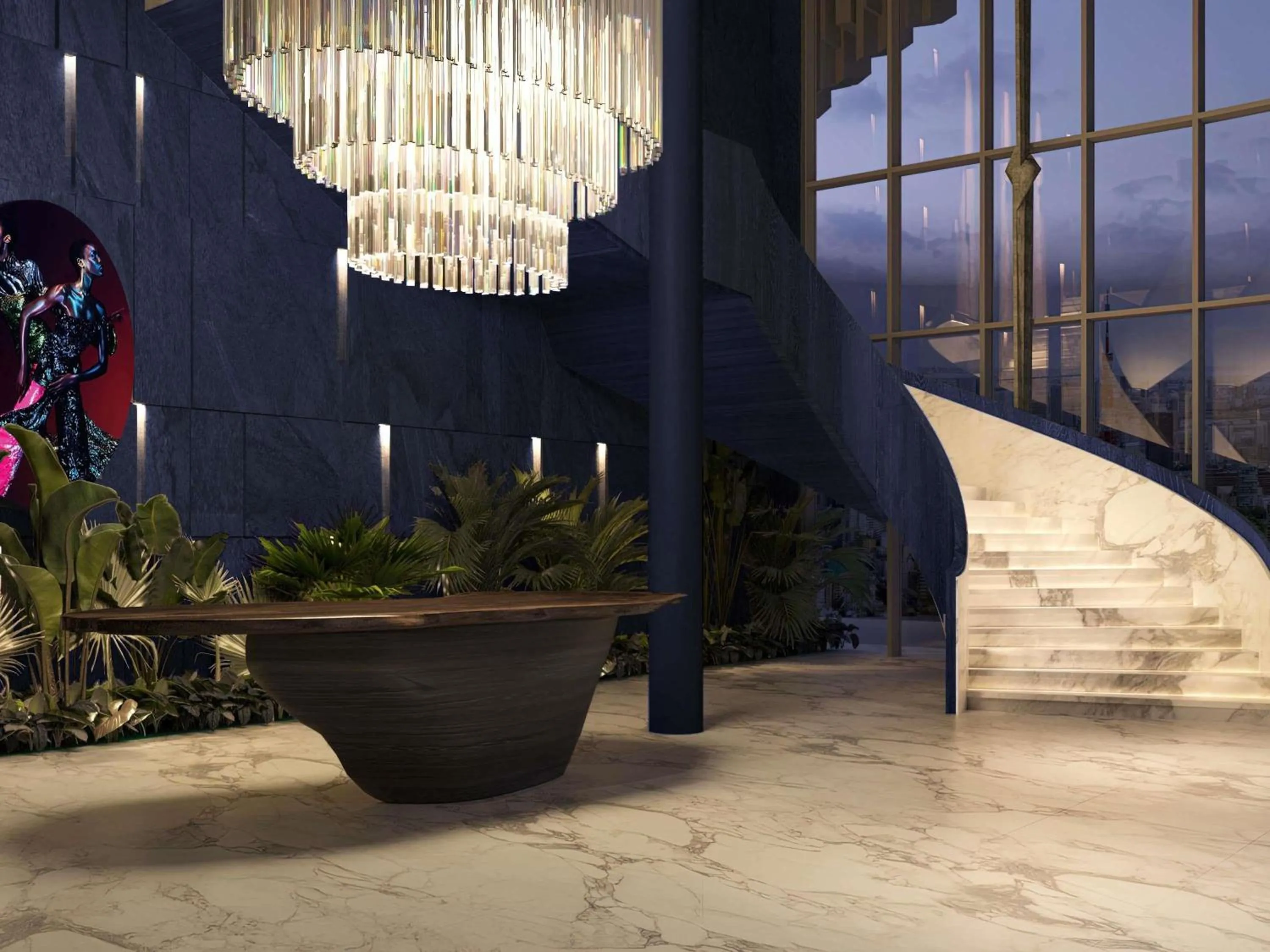 Lounge or bar in Sofitel Cotonou Marina Hotel & Spa