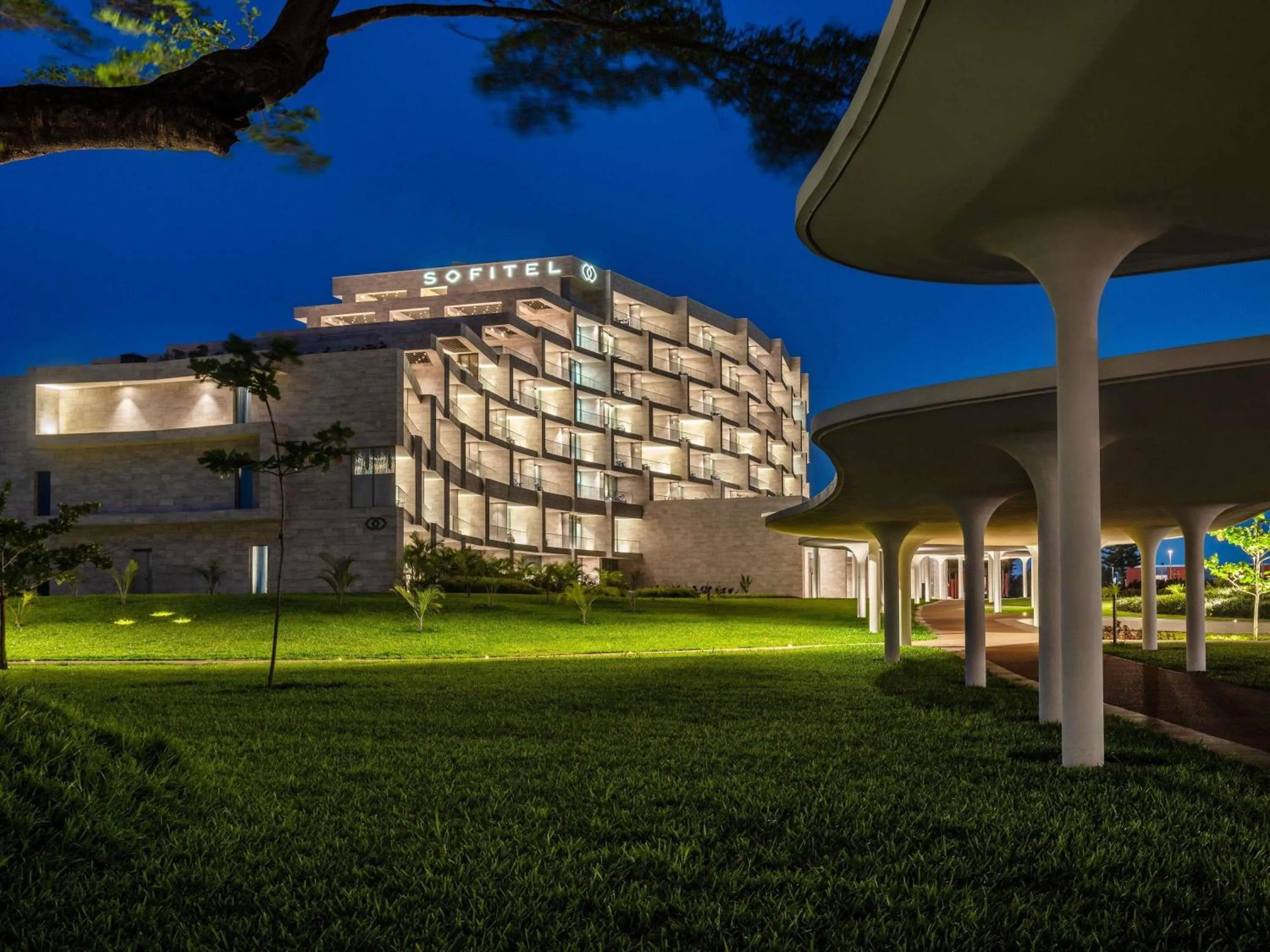 Property building in Sofitel Cotonou Marina Hotel & Spa