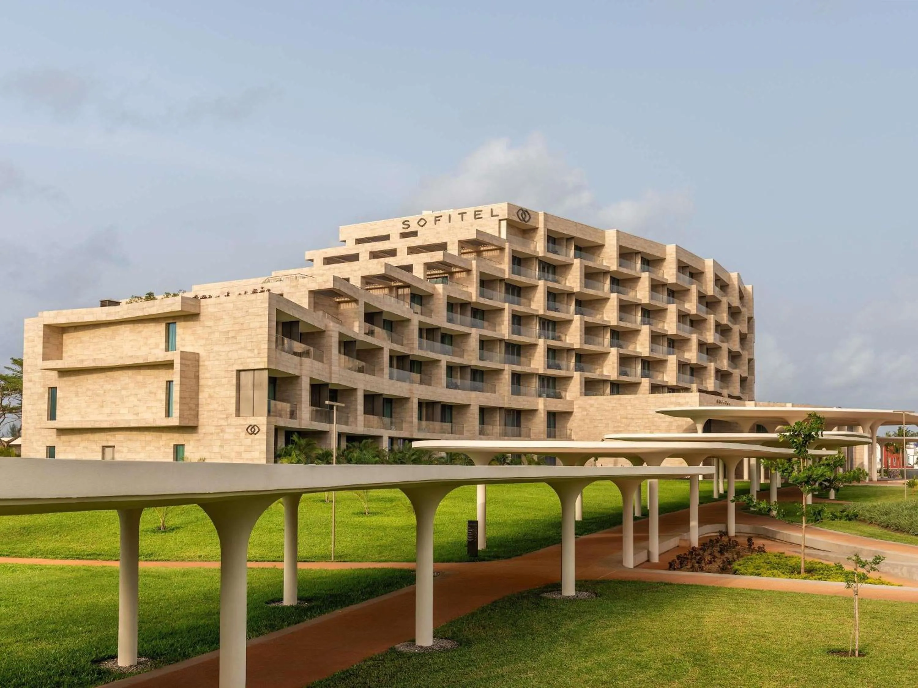 Property building in Sofitel Cotonou Marina Hotel & Spa