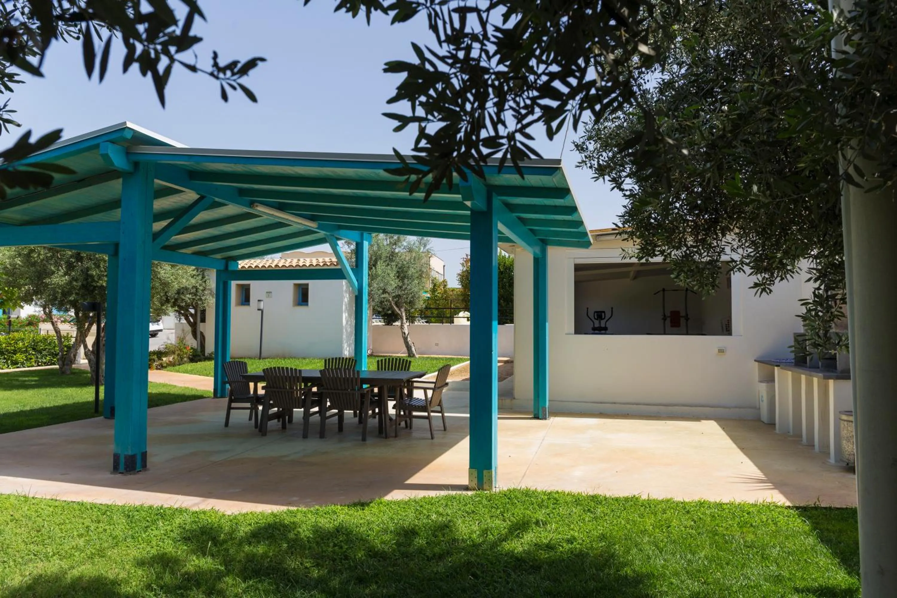 BBQ facilities in MareinSicilia Dammusa Residence