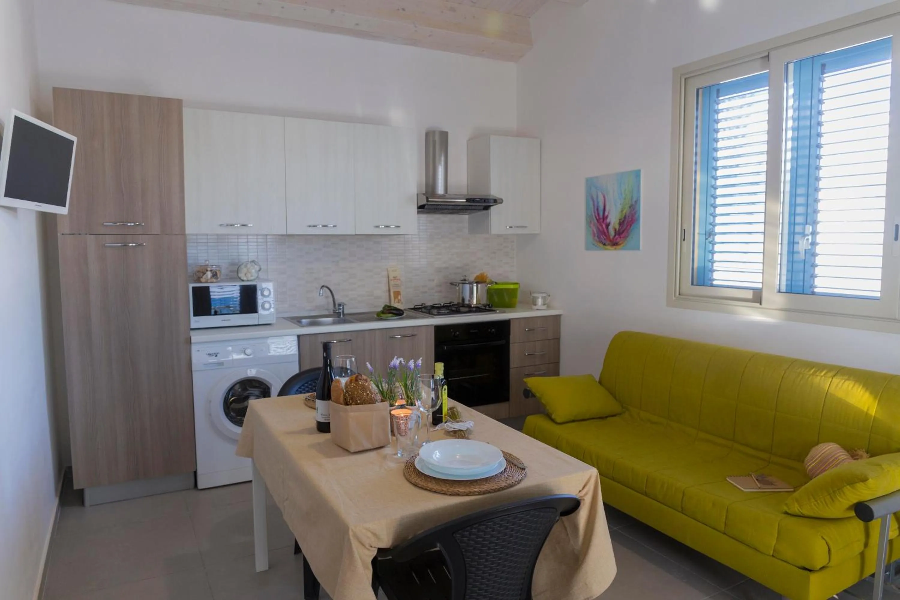 Kitchen or kitchenette in MareinSicilia Dammusa Residence