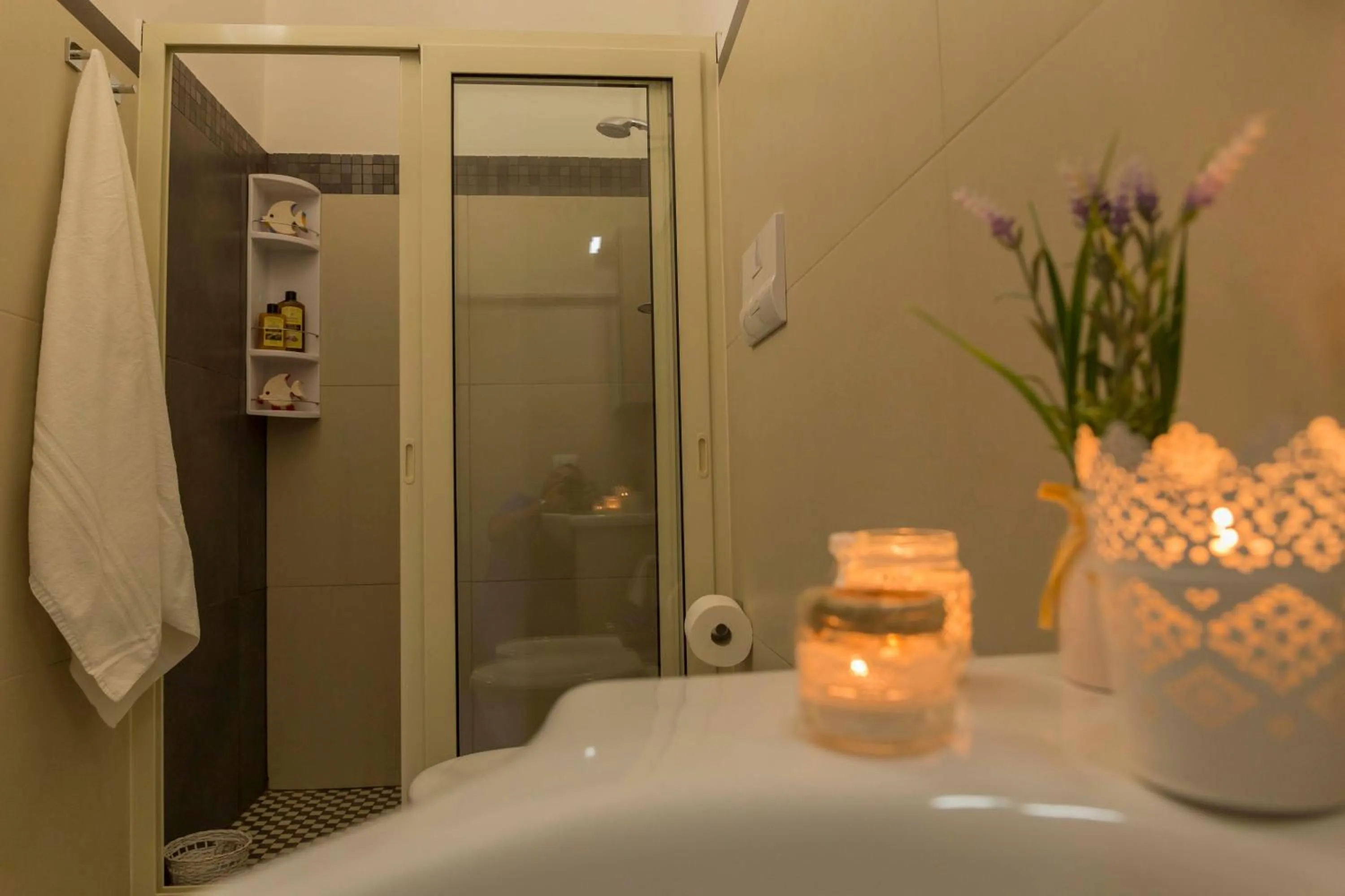 Bathroom in MareinSicilia Dammusa Residence