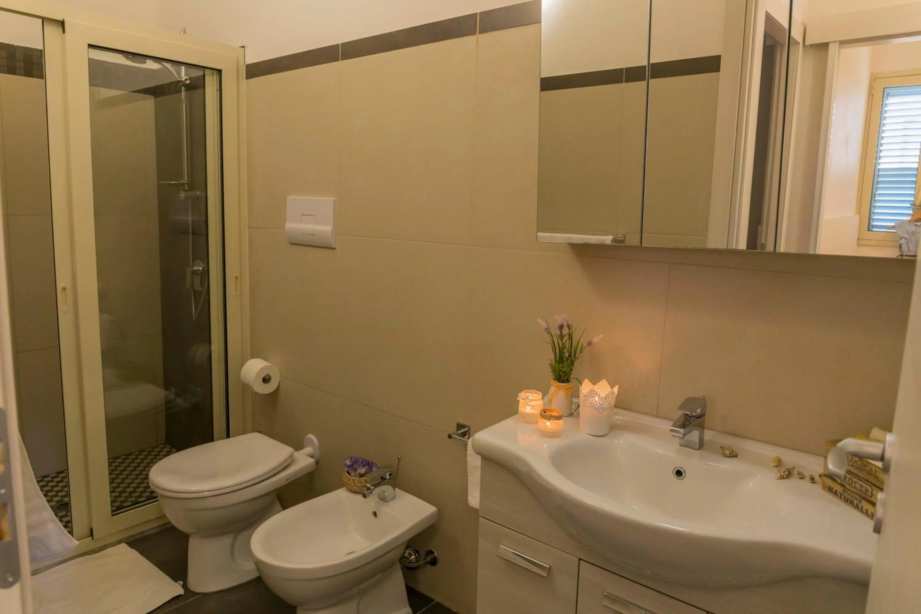 Bathroom in MareinSicilia Dammusa Residence