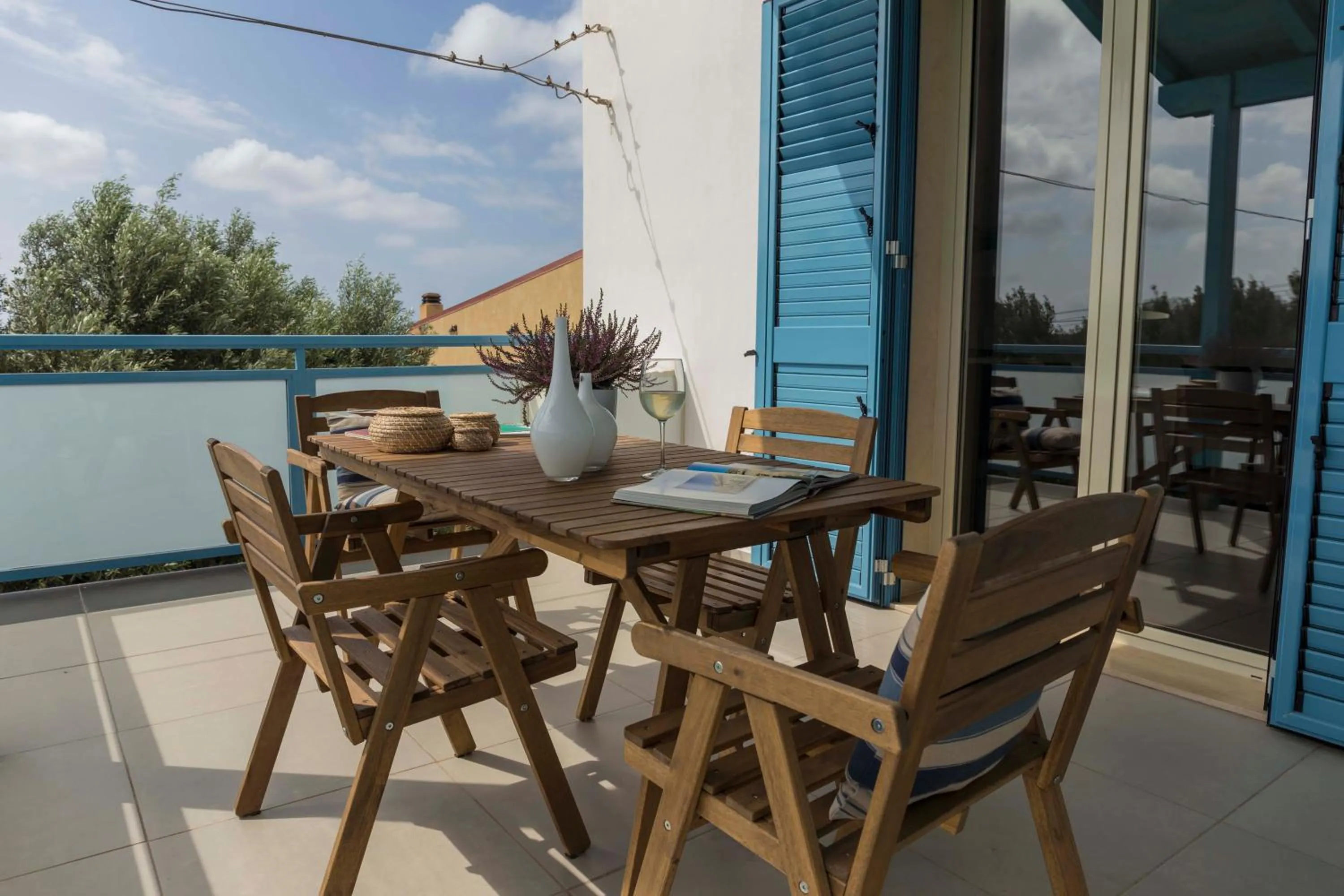 Balcony/Terrace in MareinSicilia Dammusa Residence