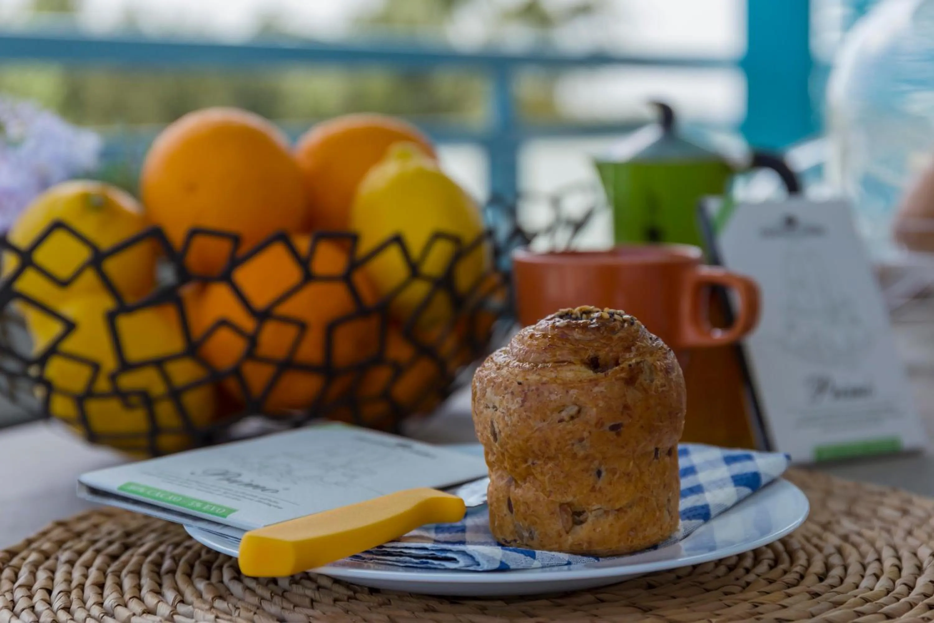 Decorative detail in MareinSicilia Dammusa Residence