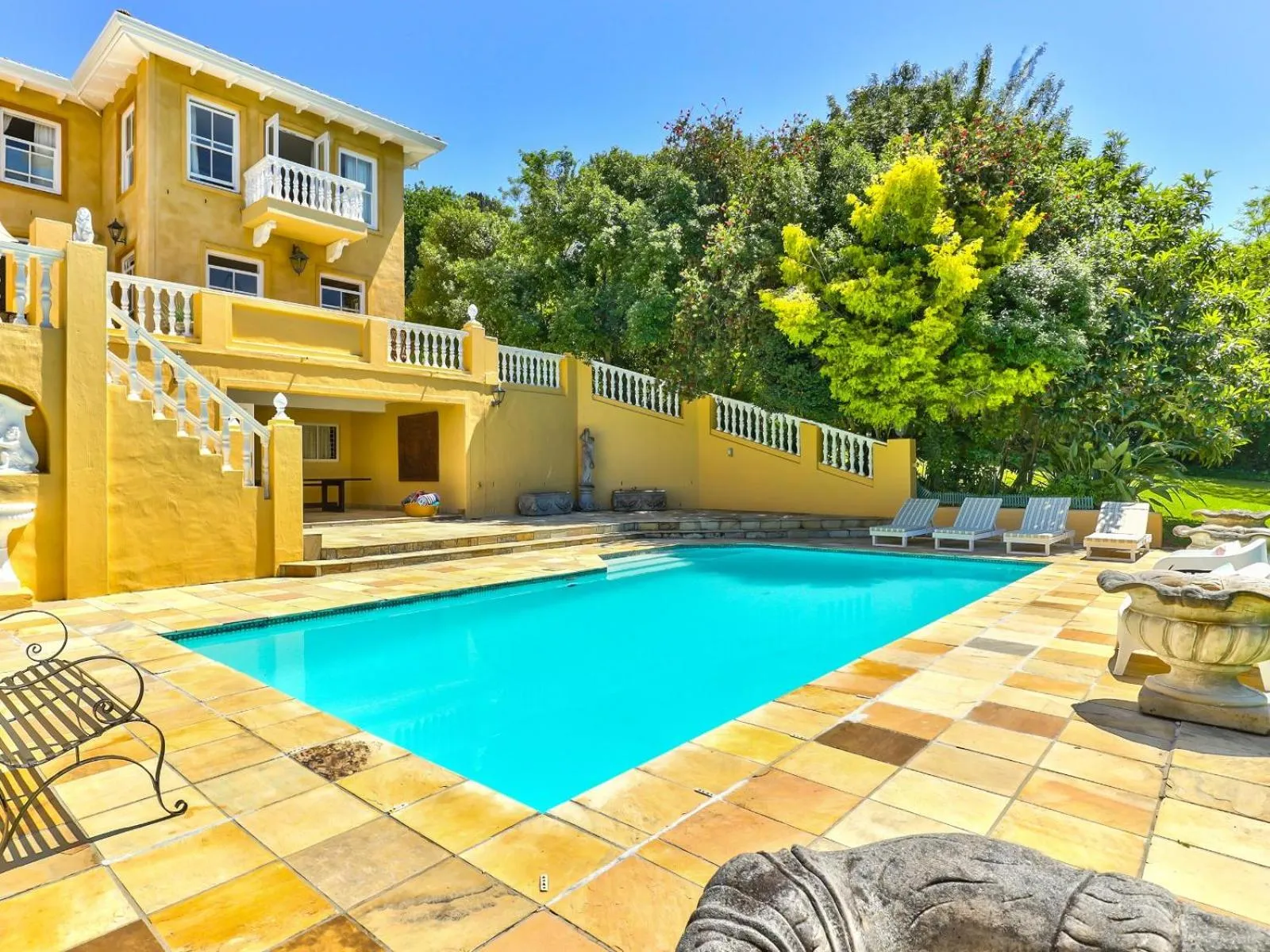 Swimming pool in Devonport House - Constantia