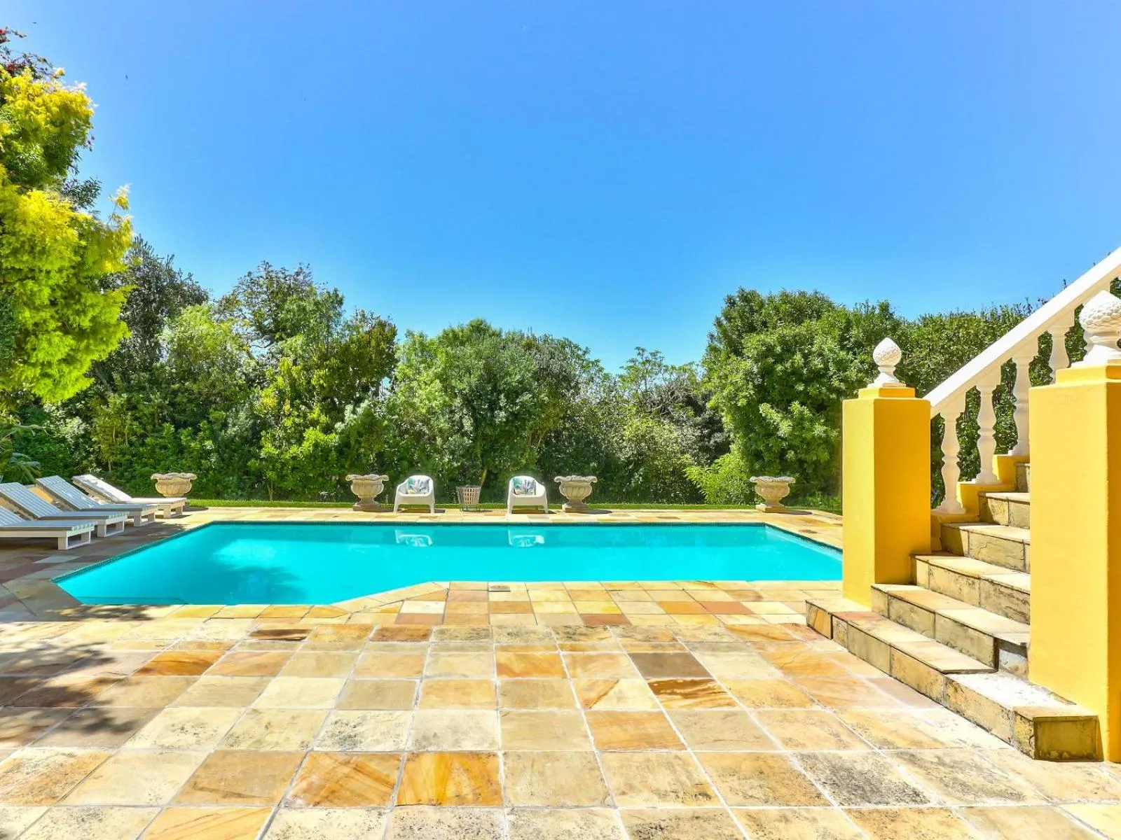 Swimming pool in Devonport House - Constantia