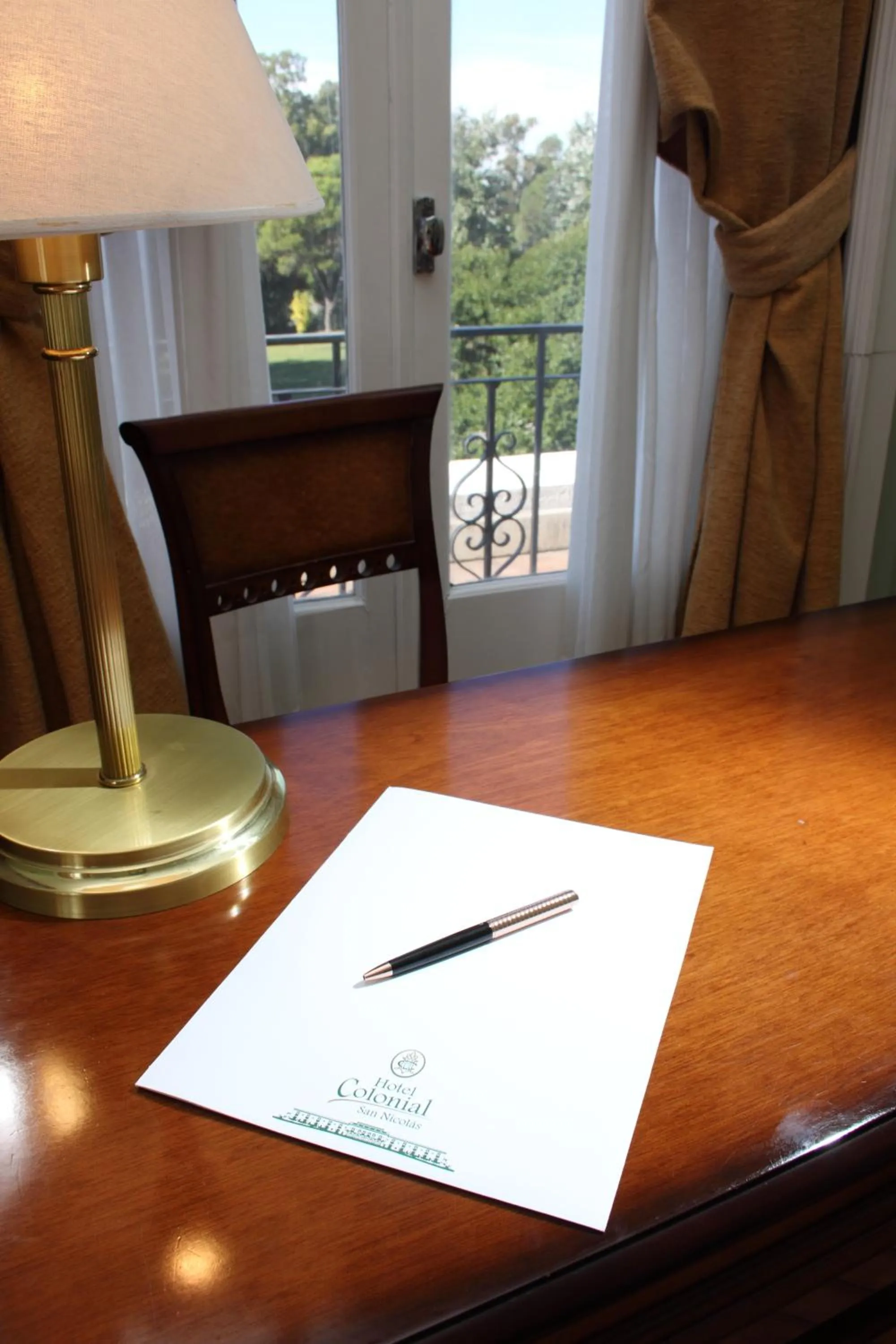 Decorative detail in Hotel Colonial San Nicolás