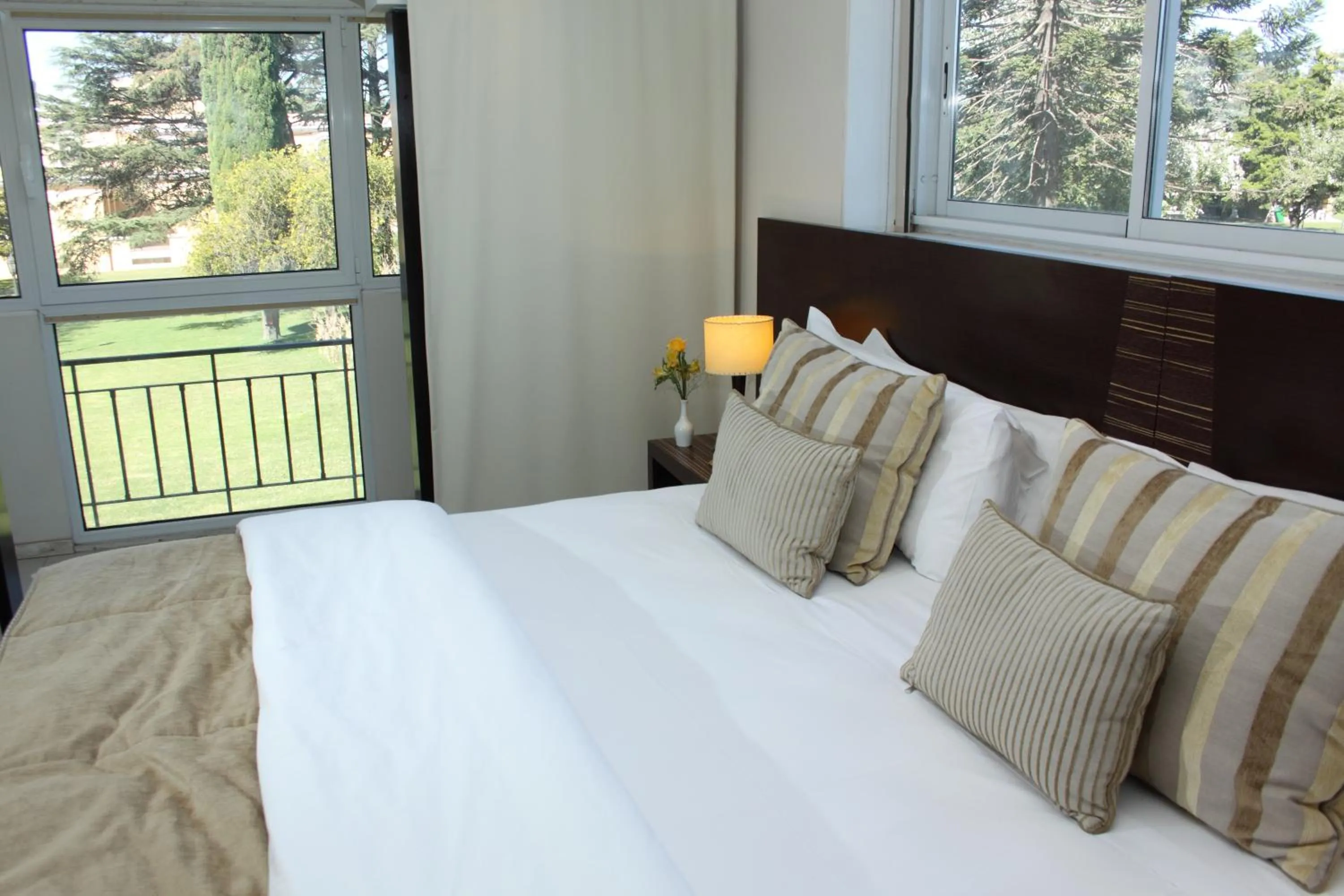 Bed in Hotel Colonial San Nicolás