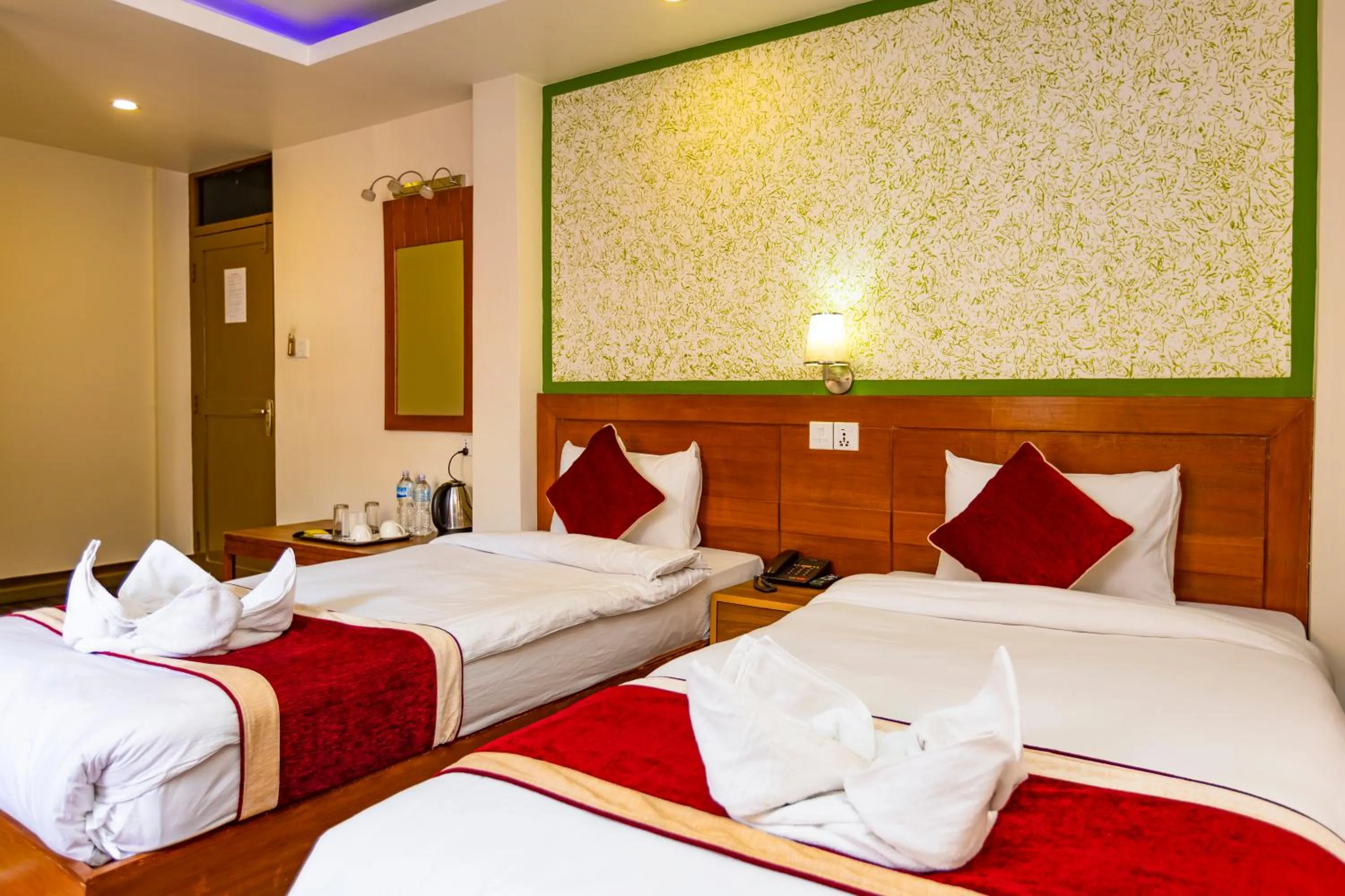 Bedroom, Bed in Hotel Sekai