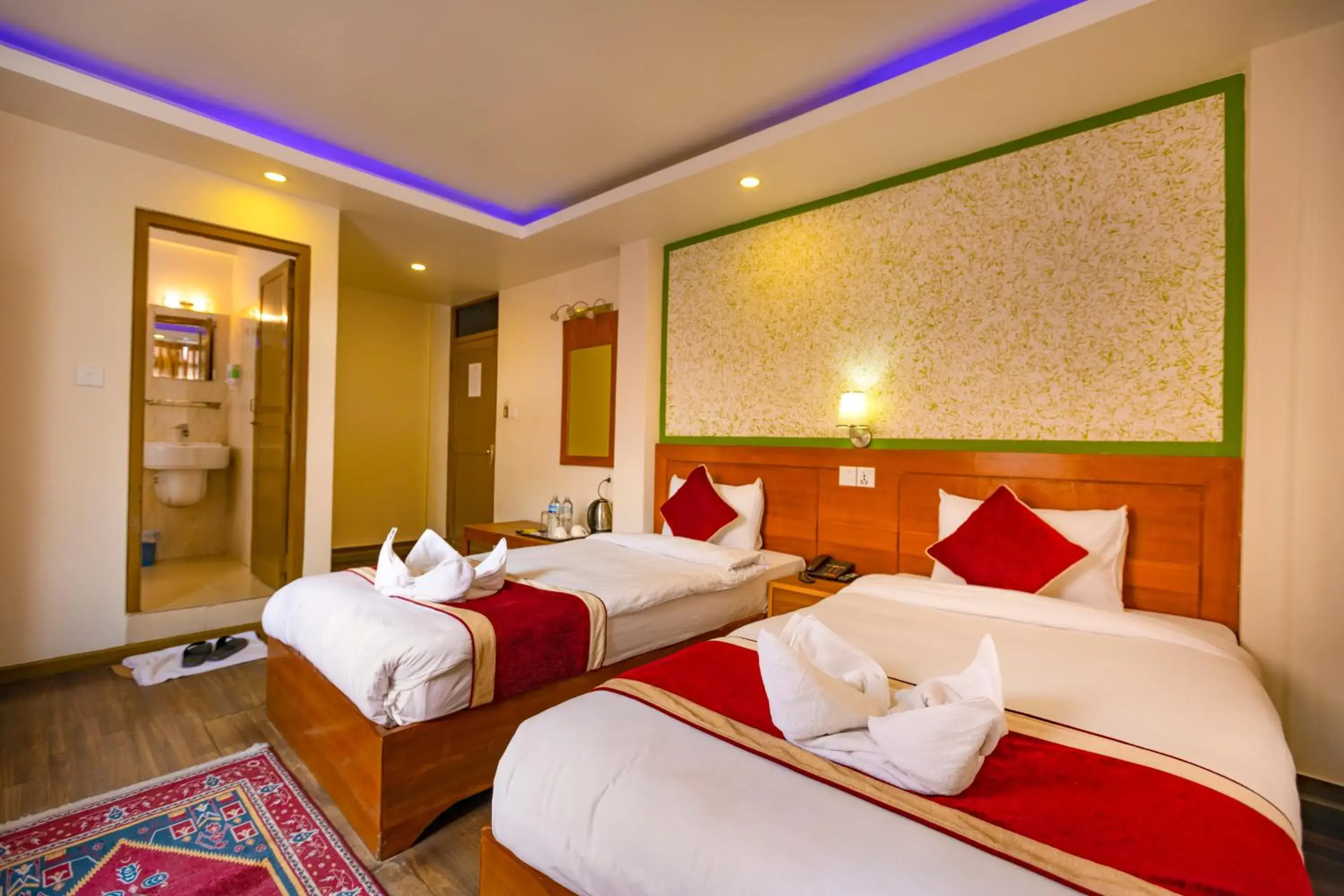 Deluxe Twin Room in Hotel Sekai Deluxe Twin Room in Hotel Sekai