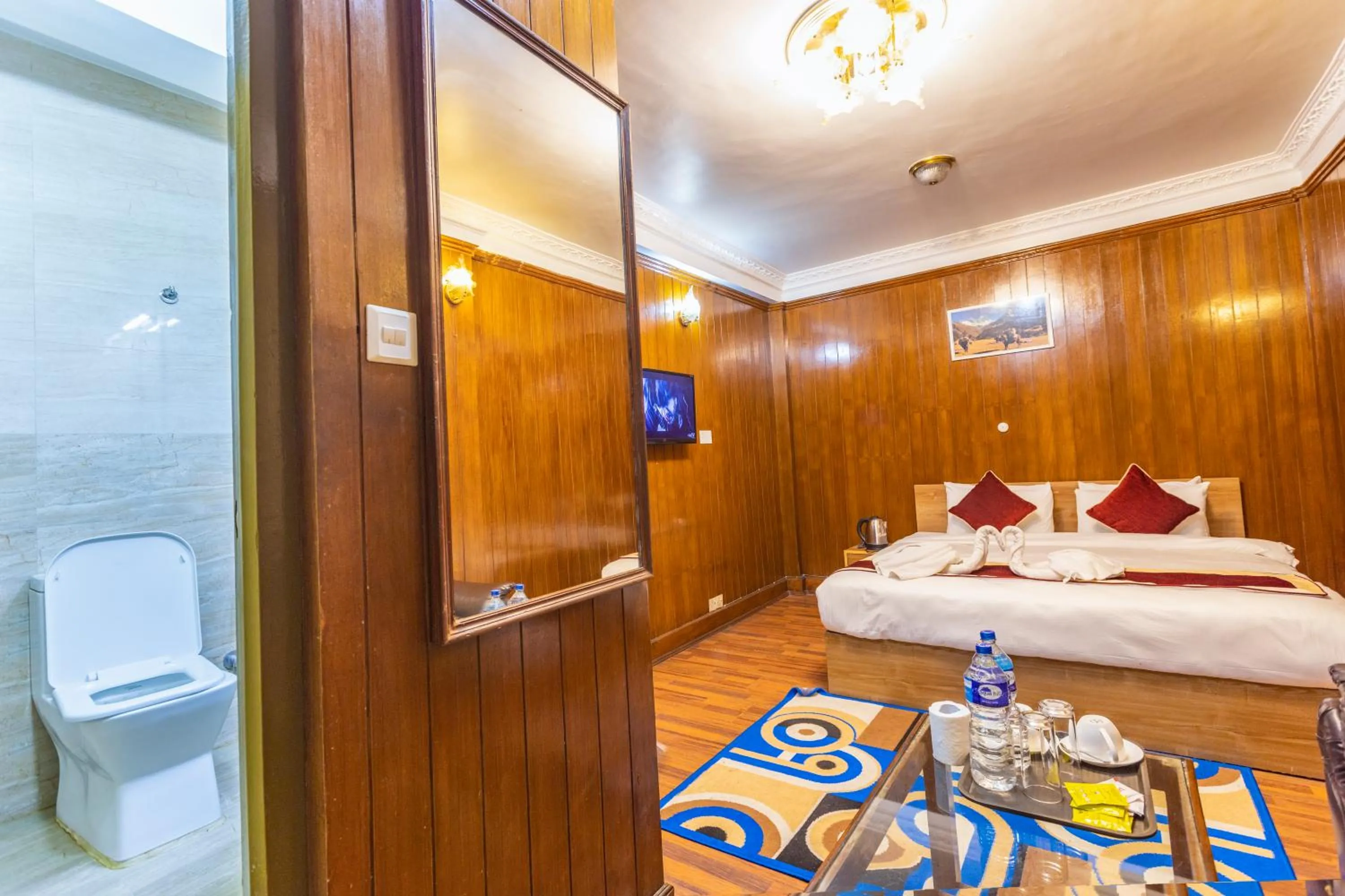 Bedroom, Bed in Hotel Sekai