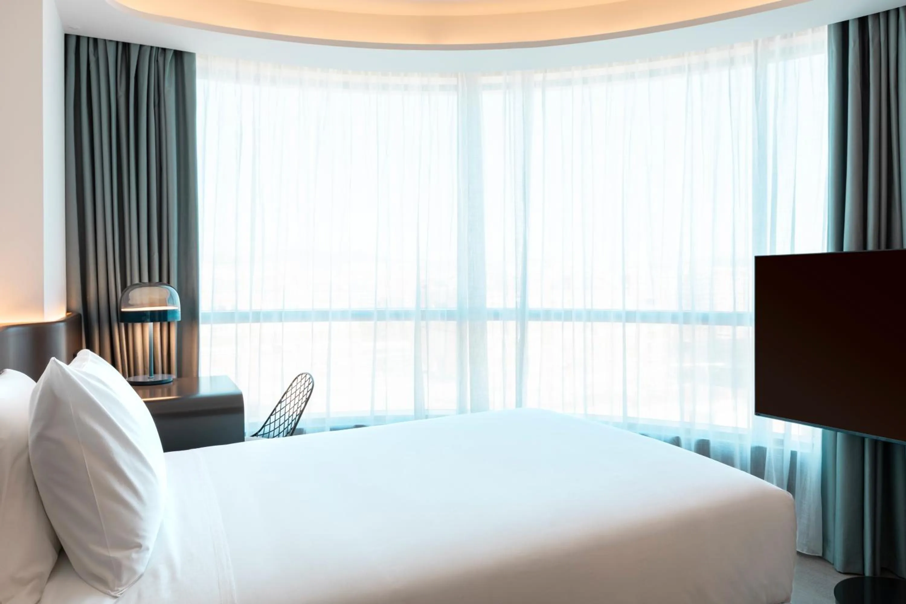 Bedroom, Bed in Labtwentytwo Barcelona, a Tribute Portfolio Hotel