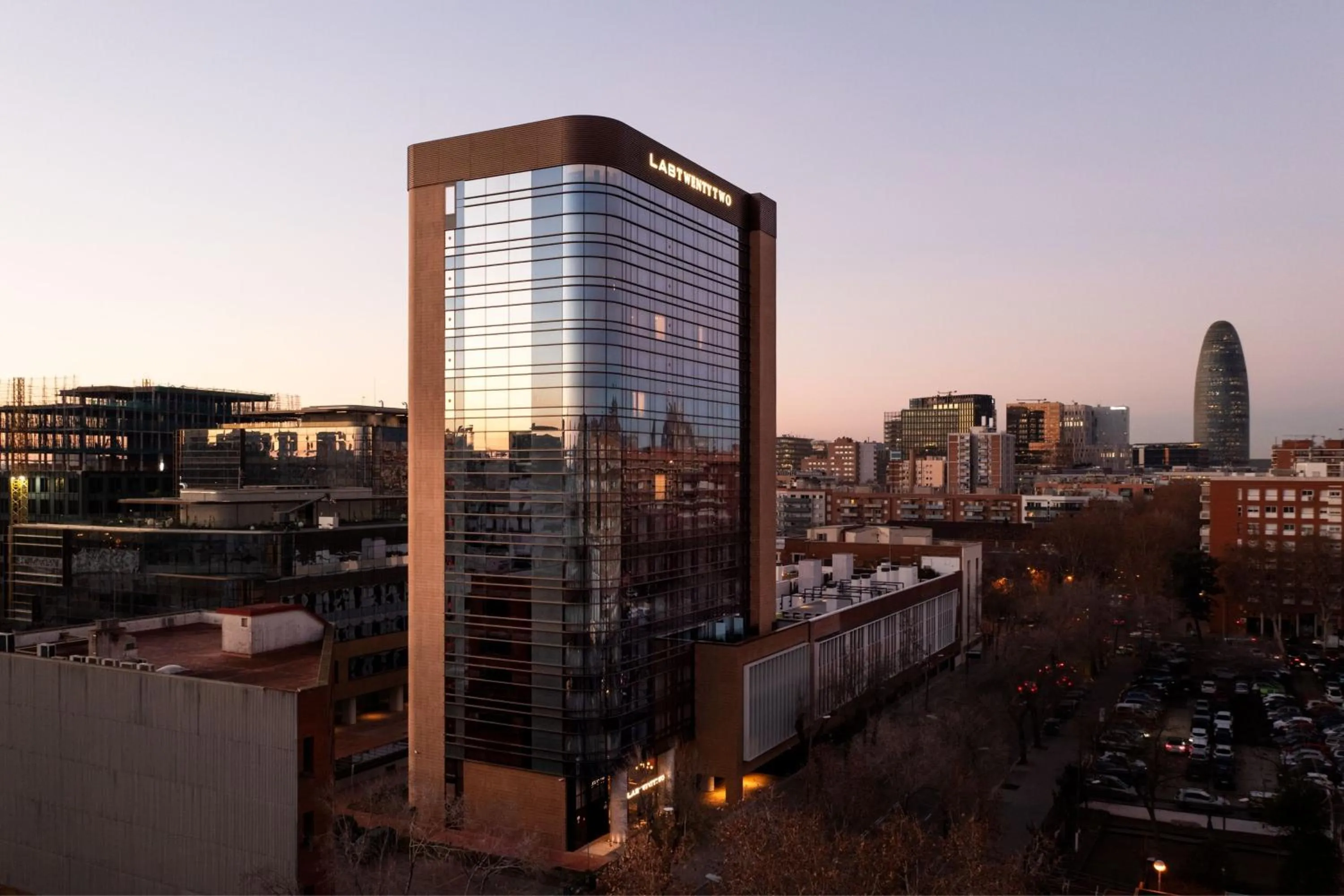 Property building in Labtwentytwo Barcelona, a Tribute Portfolio Hotel