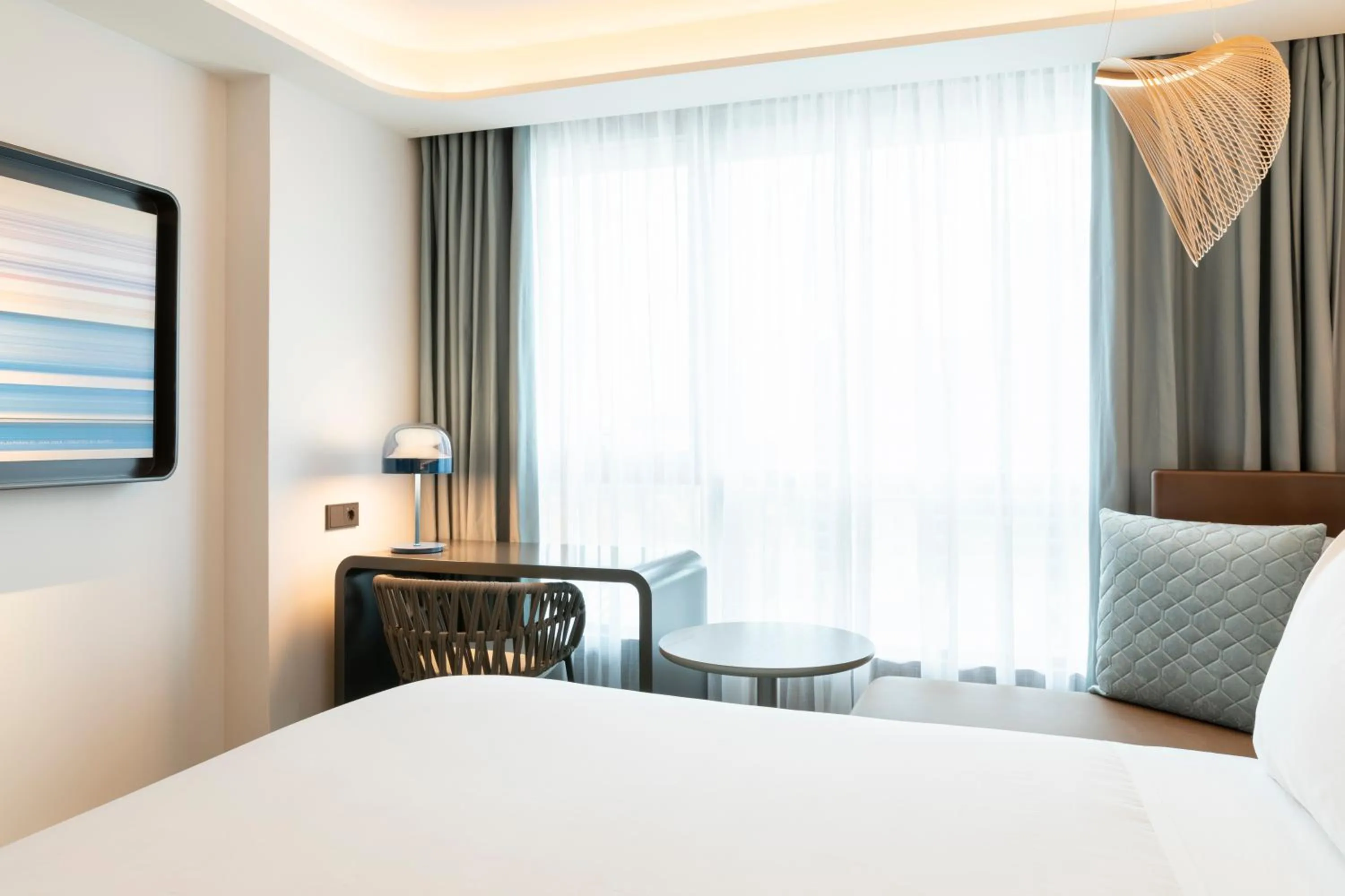 Bedroom, Bed in Labtwentytwo Barcelona, a Tribute Portfolio Hotel