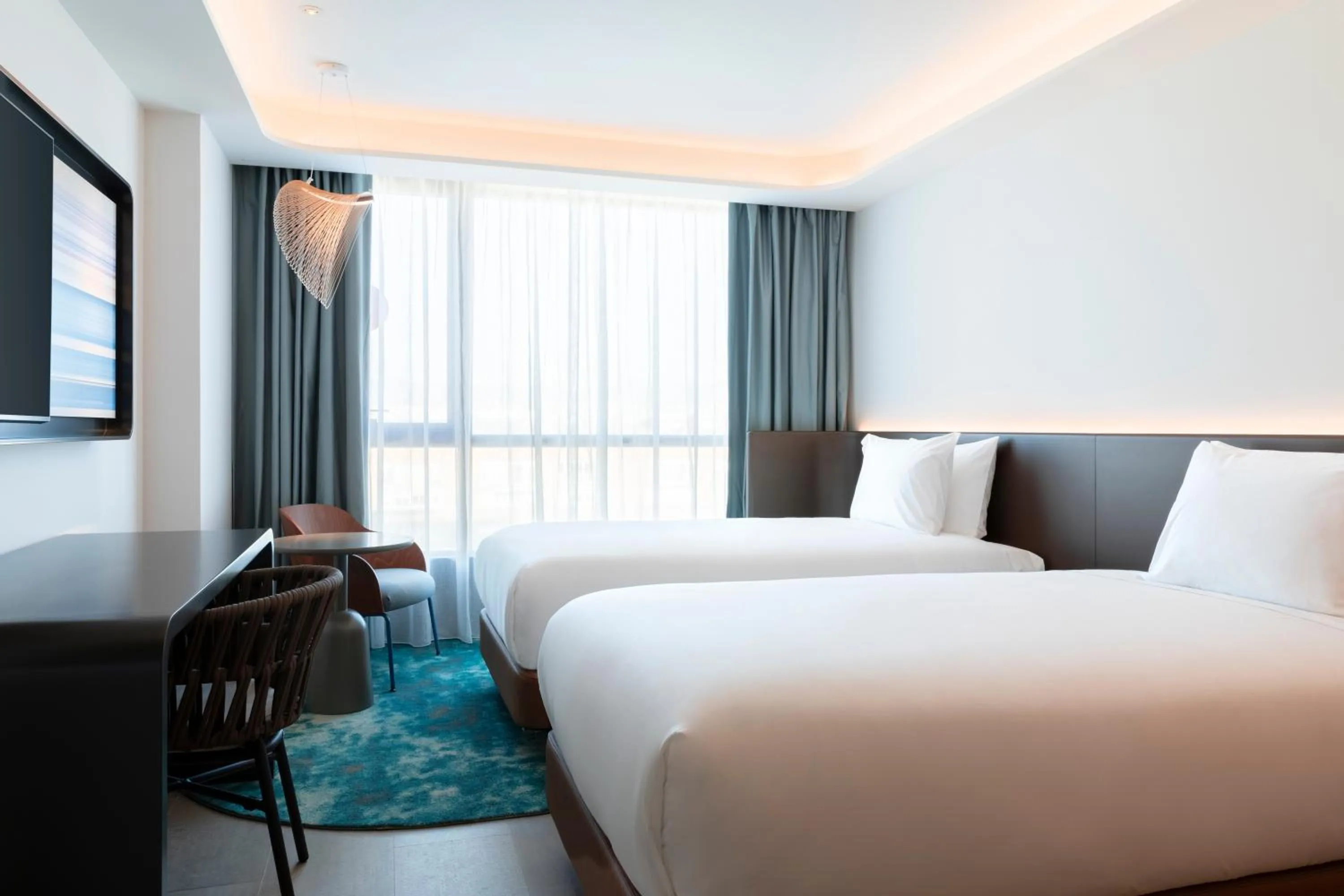 Bedroom, Bed in Labtwentytwo Barcelona, a Tribute Portfolio Hotel