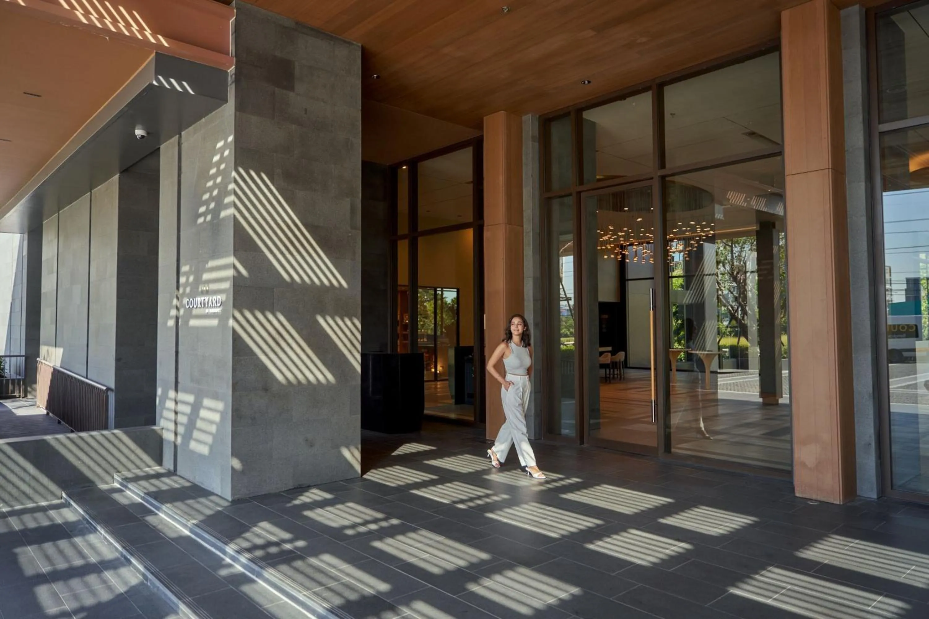 View (from property/room) in Courtyard by Marriott Bangkok Suvarnabhumi Airport