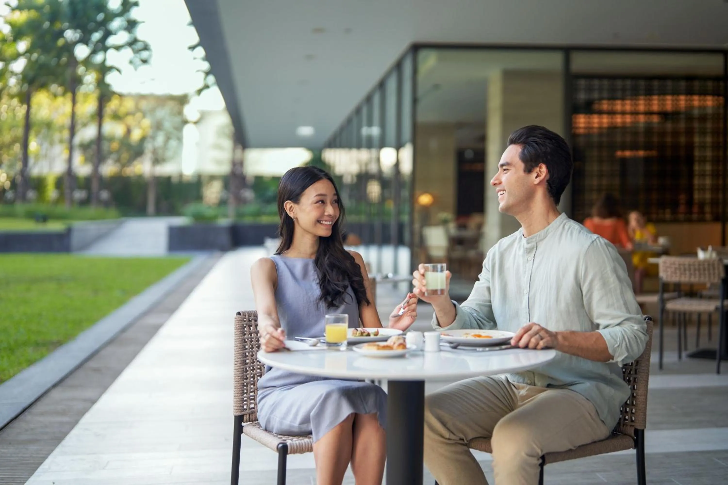 Restaurant/places to eat in Courtyard by Marriott Bangkok Suvarnabhumi Airport