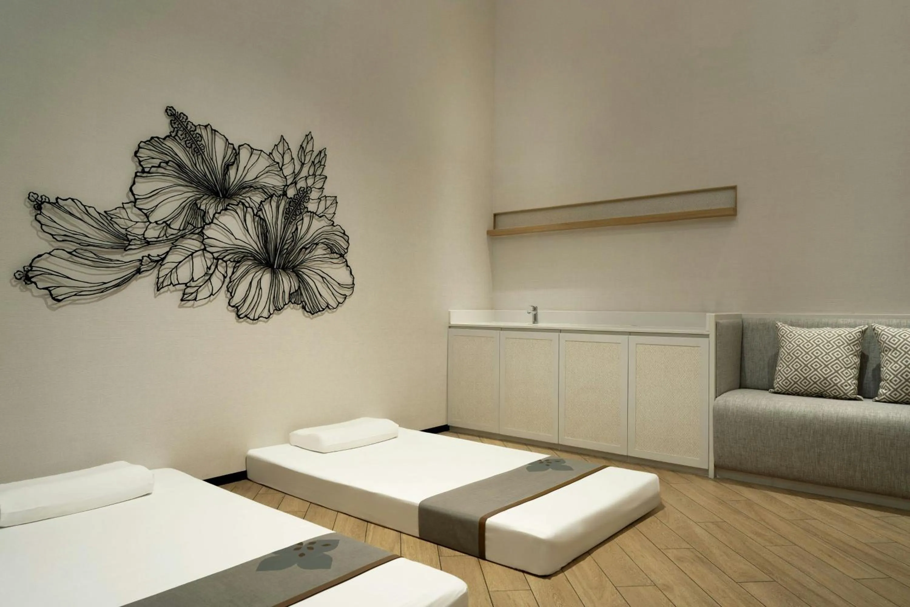 Spa and wellness centre/facilities, Bed in Courtyard by Marriott Bangkok Suvarnabhumi Airport