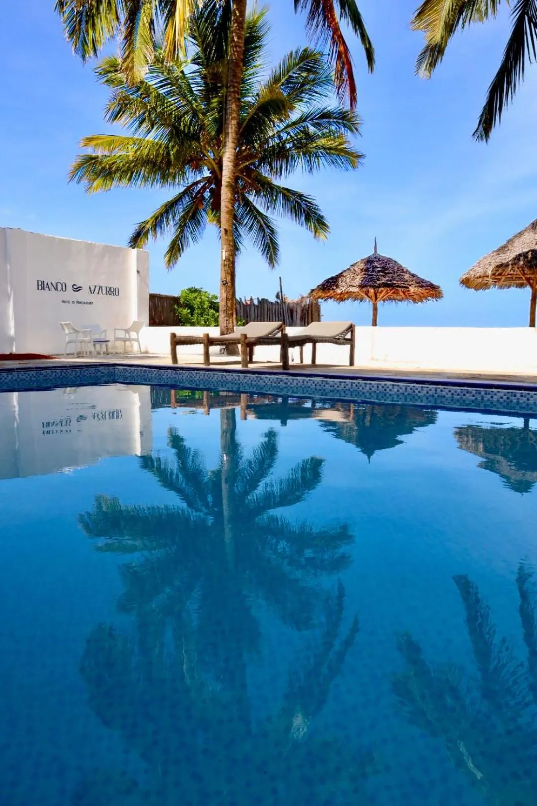 Swimming pool in BIANCO AZZURRO Hotel & Restaurant