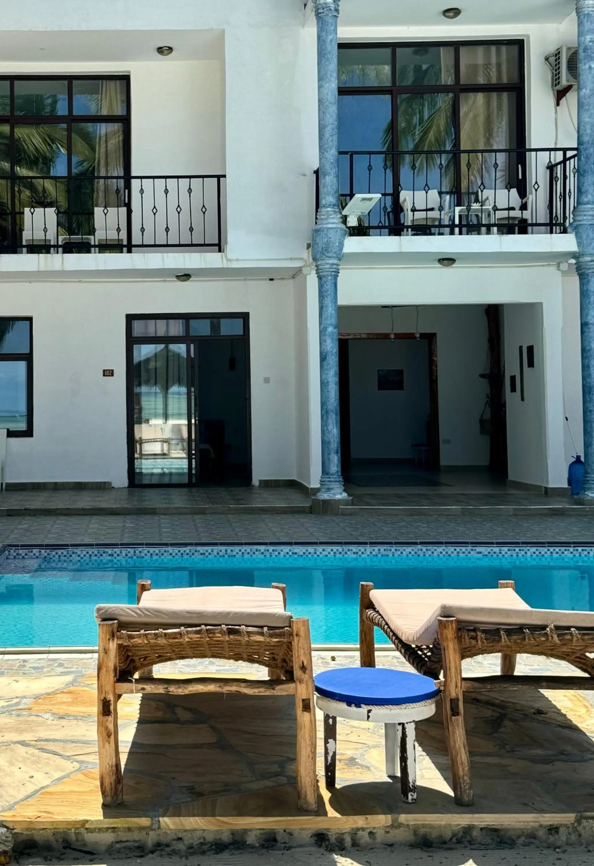 Swimming pool in BIANCO AZZURRO Hotel & Restaurant