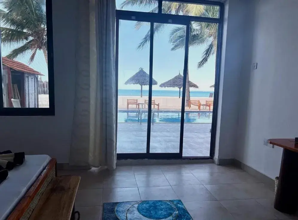 Deluxe Double Room with Sea View in BIANCO AZZURRO Hotel & Restaurant Deluxe Double Room with Sea View in BIANCO AZZURRO Hotel & Restaurant