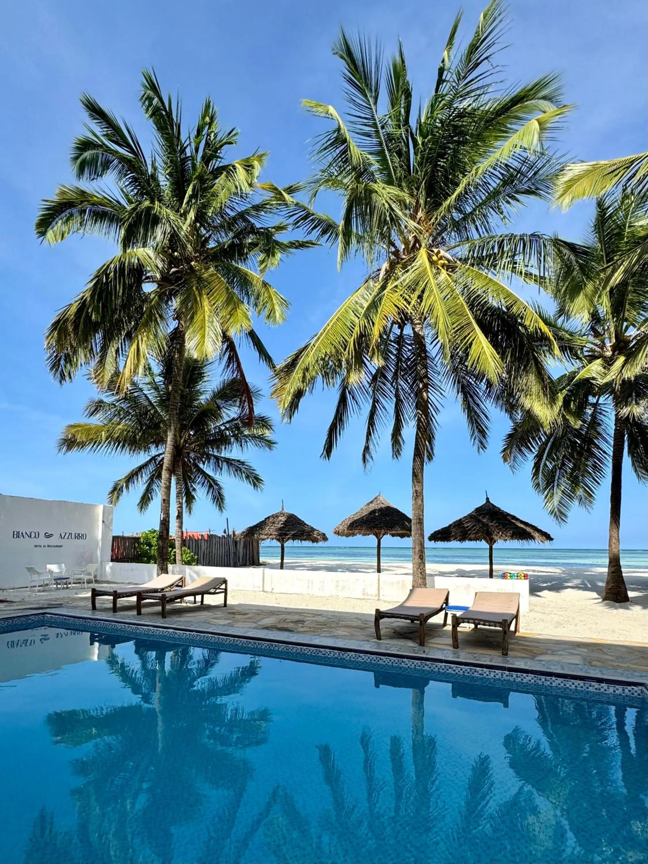 Swimming pool in BIANCO AZZURRO Hotel & Restaurant