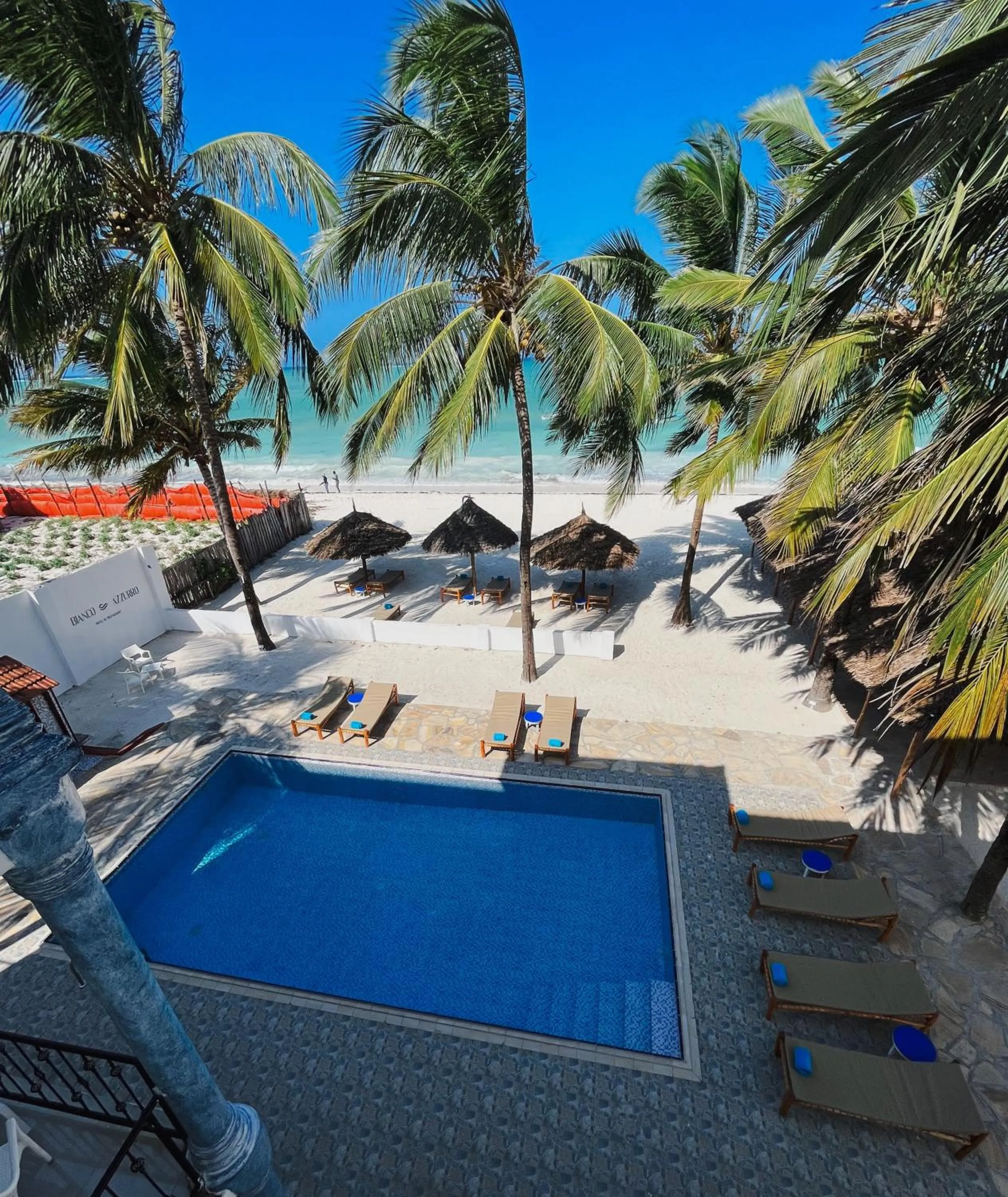 Swimming pool in BIANCO AZZURRO Hotel & Restaurant