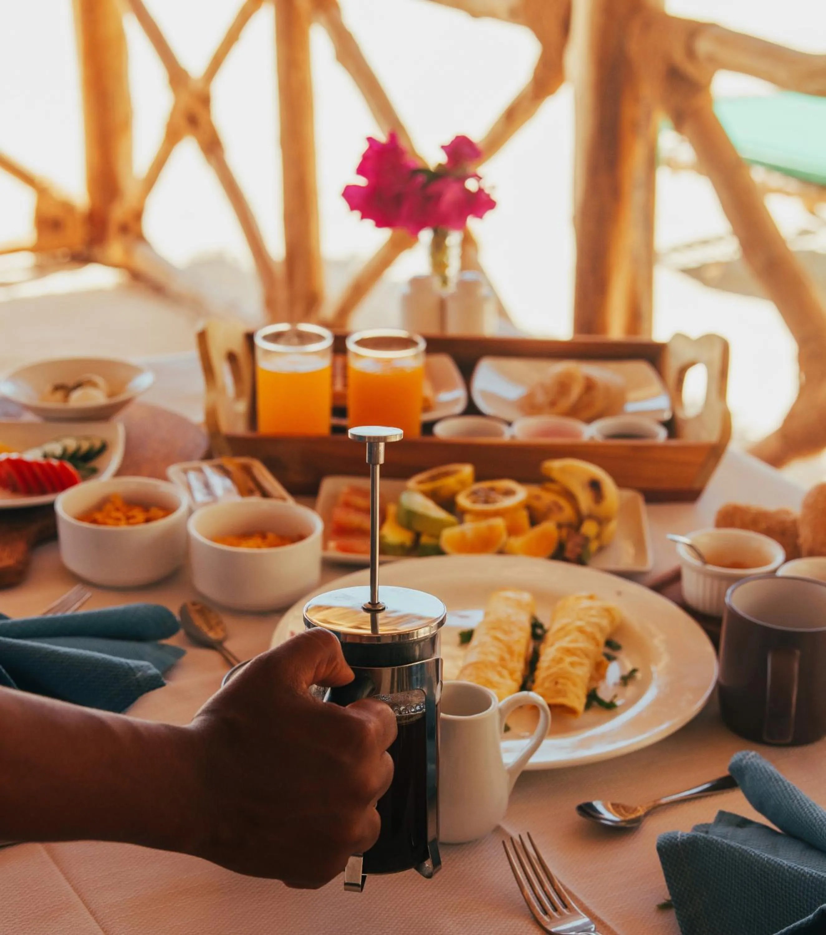 Restaurant/places to eat in BIANCO AZZURRO Hotel & Restaurant