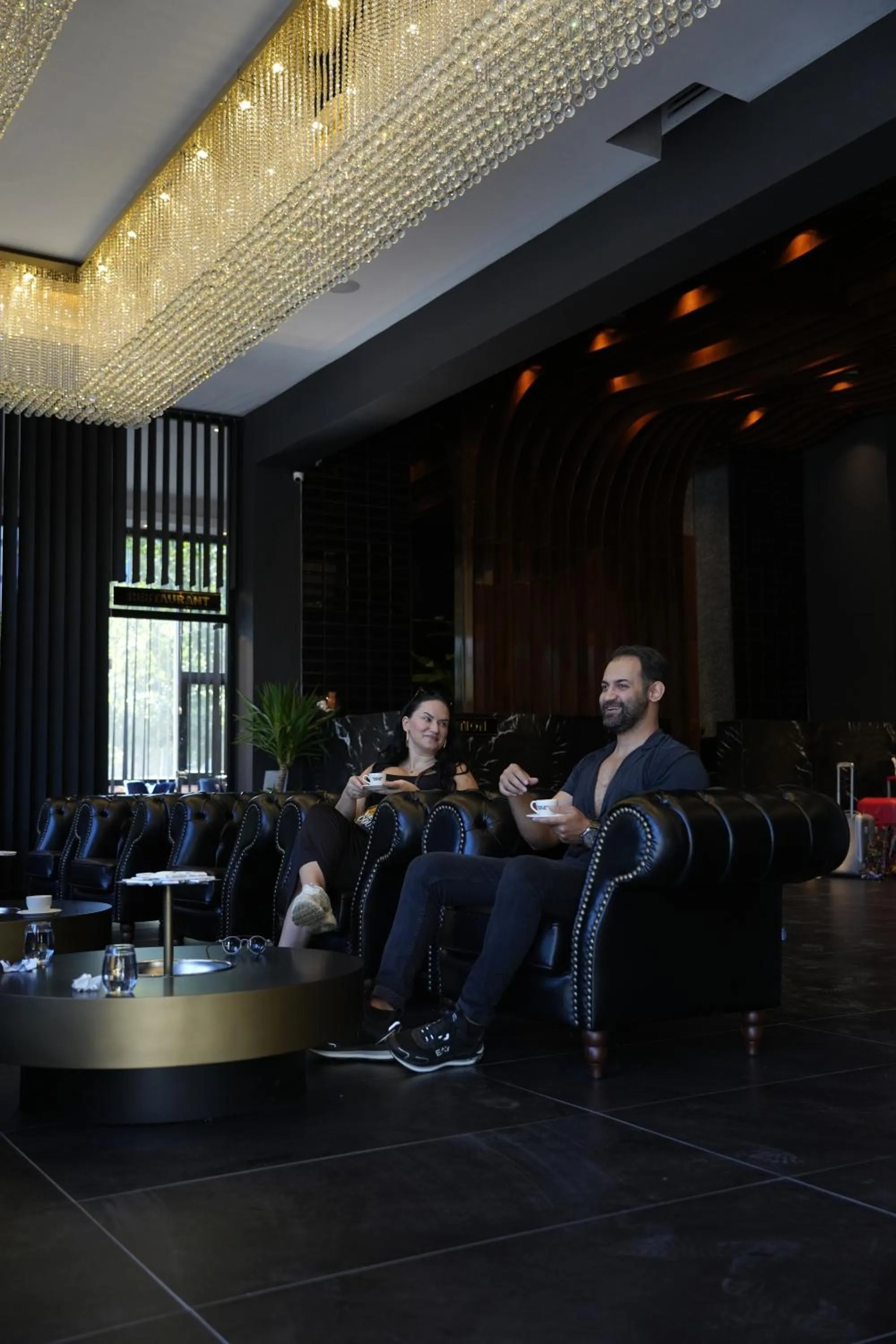 Living room in Marlen Hotel Bayraklı