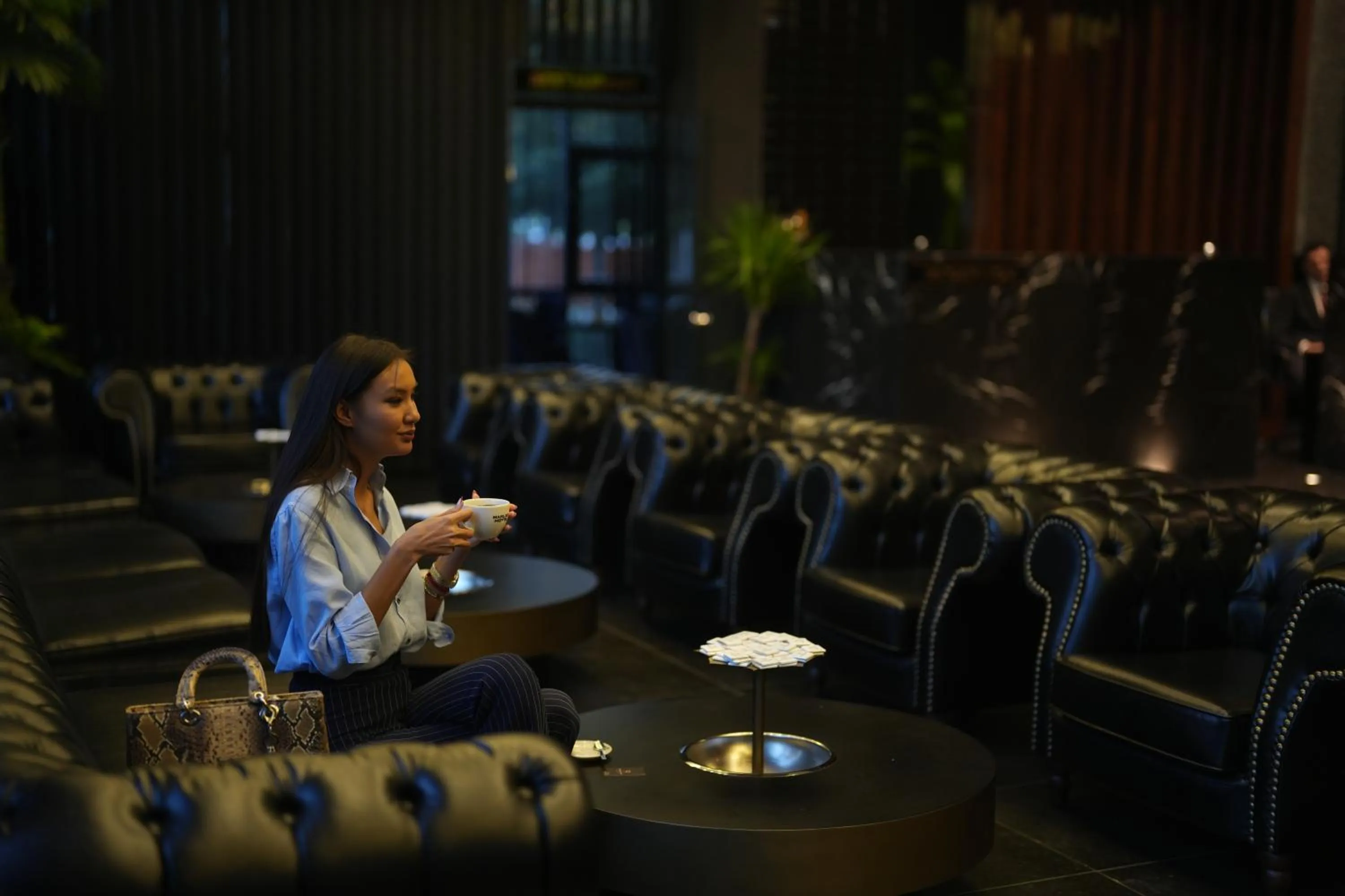 Living room in Marlen Hotel Bayraklı
