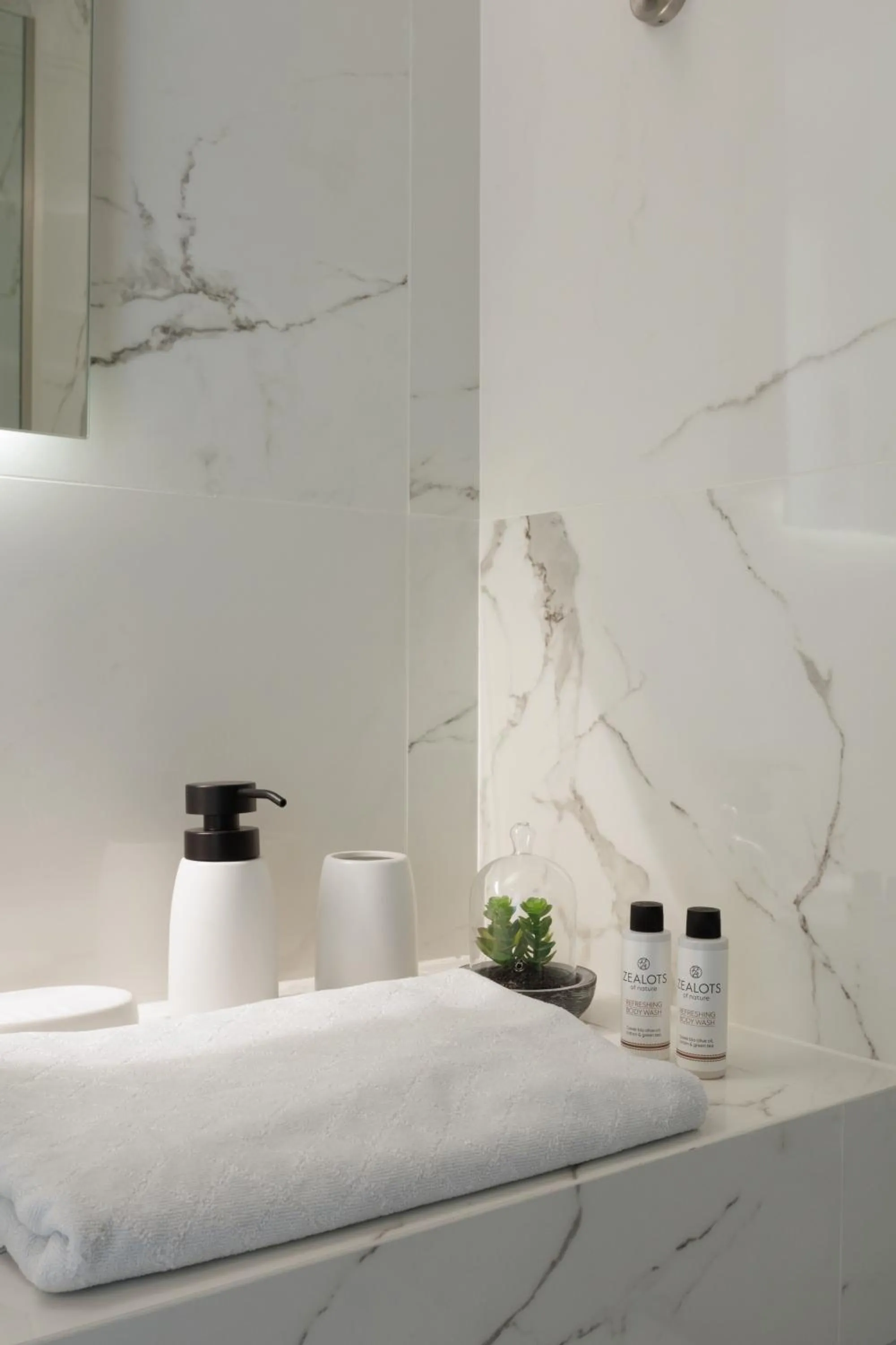 Bathroom in Sunshine Suite by Athens Riviera Suites