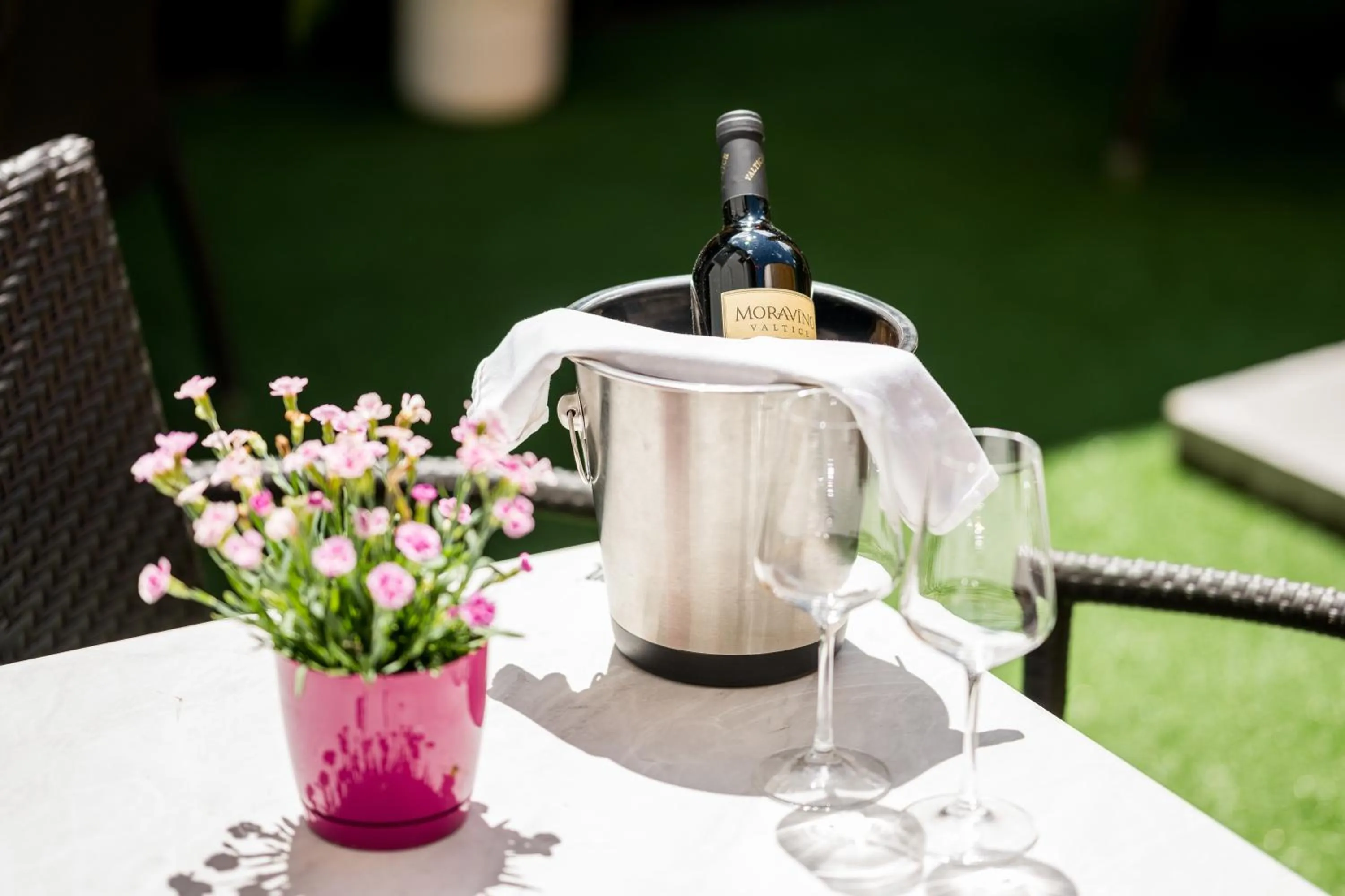 Balcony/Terrace in Horský Hotel Jelínek