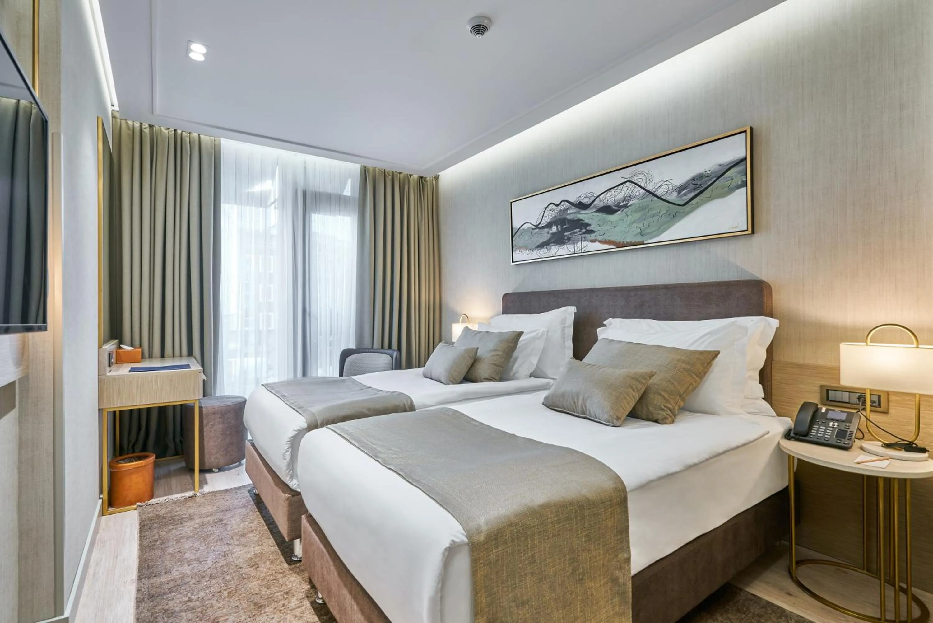 Bed in Rayelin Hotel Istanbul Old City