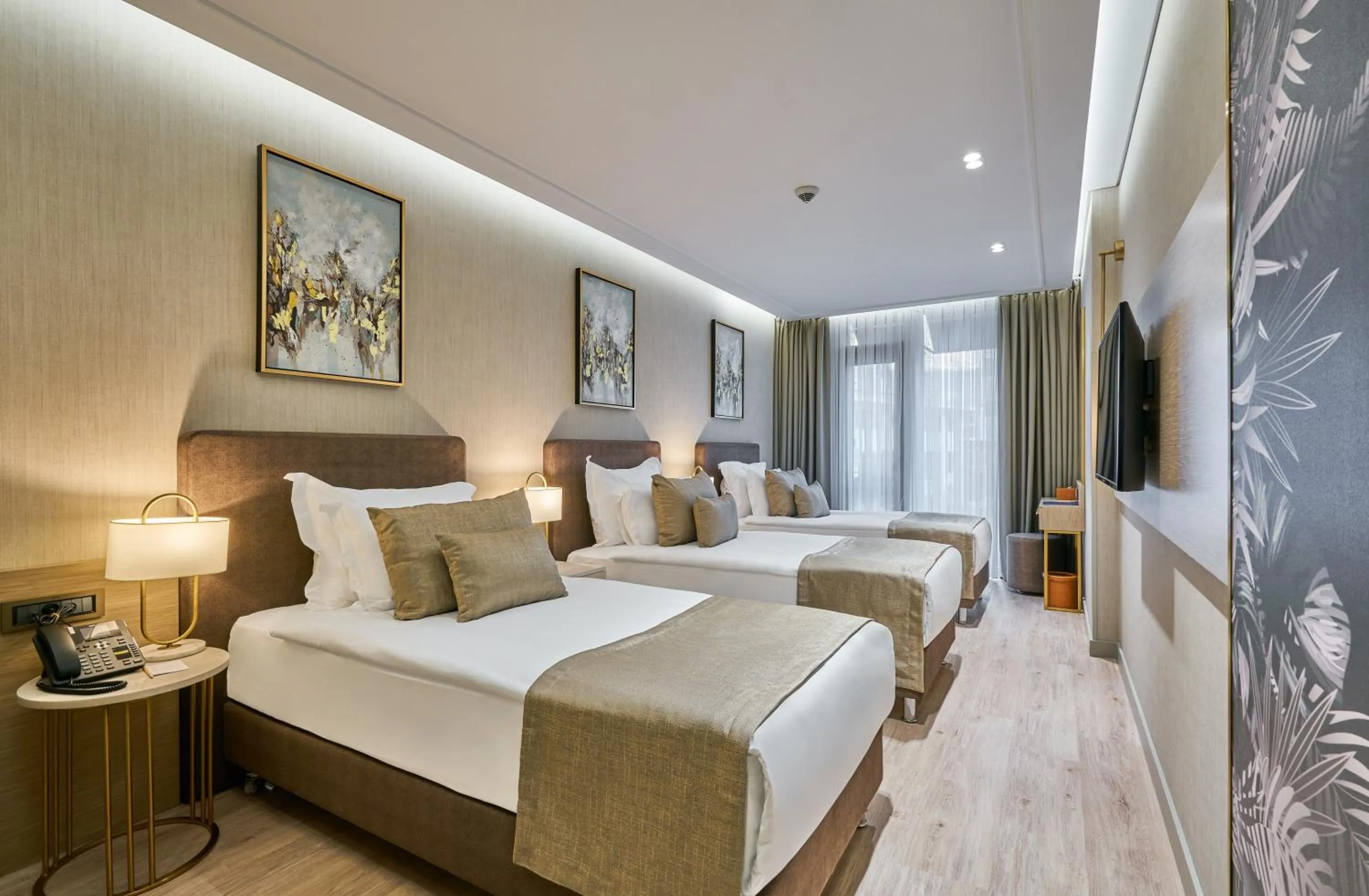 Bed in Rayelin Hotel Istanbul Old City