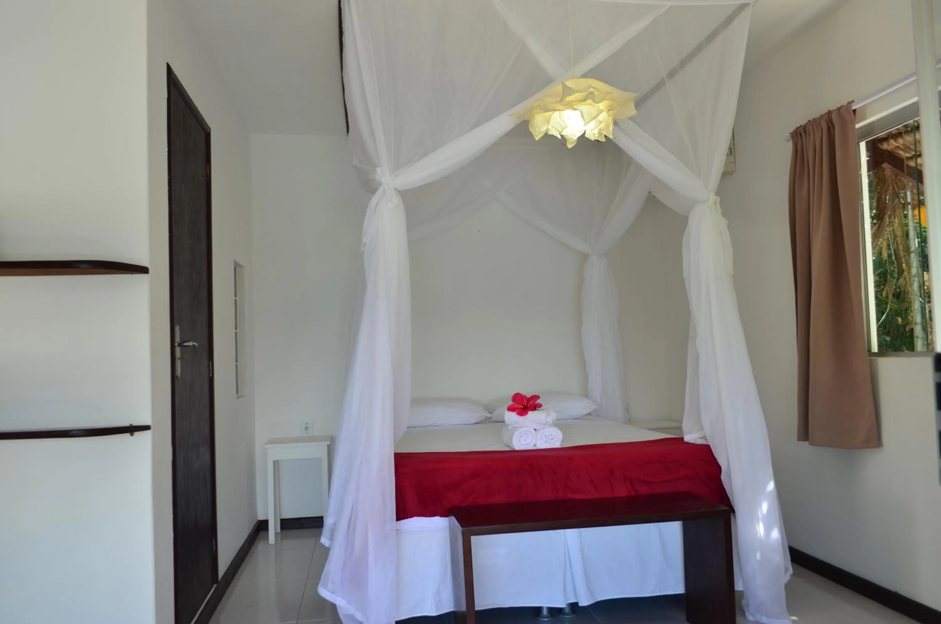 Bed in Pousada Ponta Das Pedras