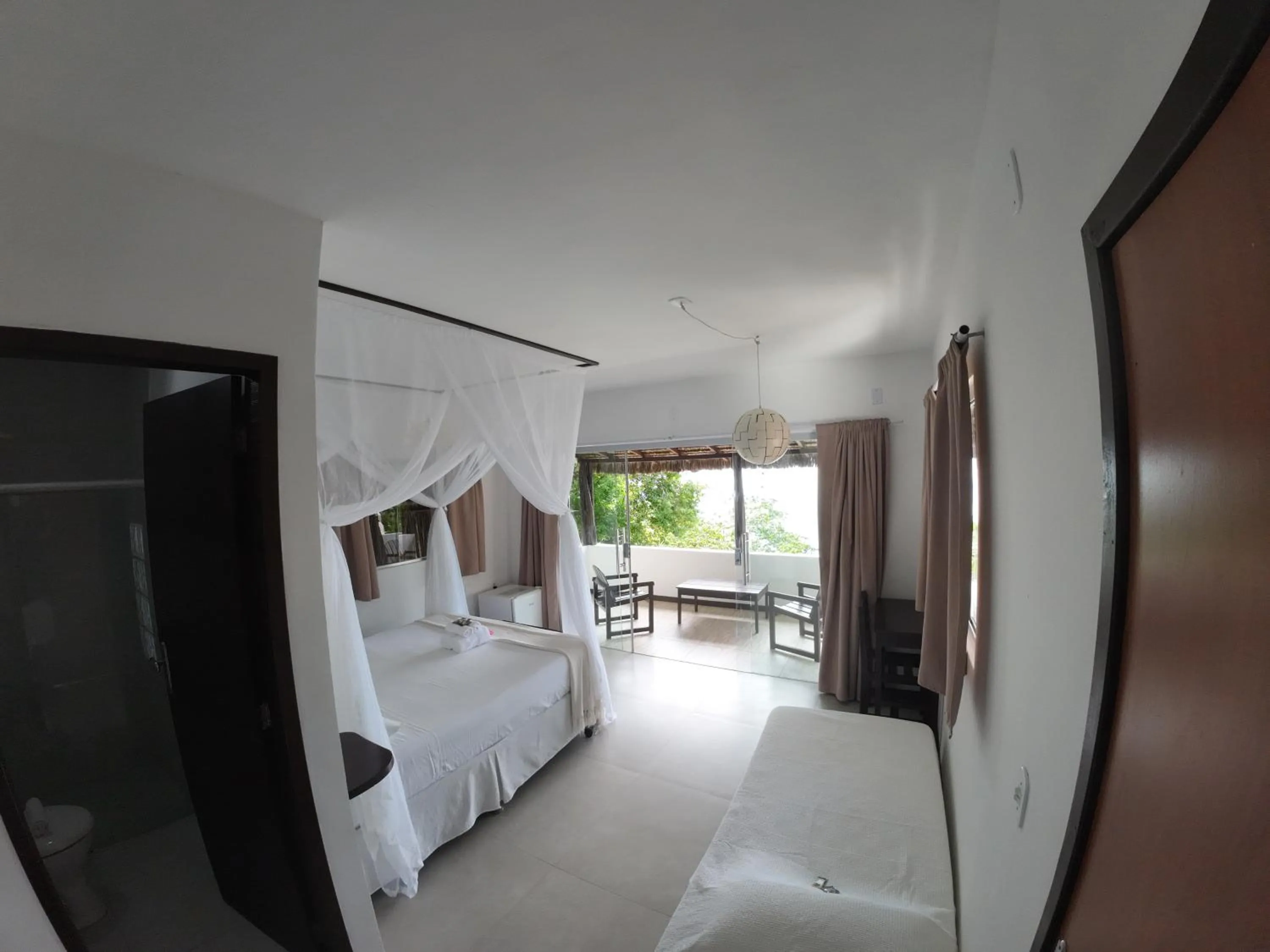 Sea view, Bed in Pousada Ponta Das Pedras